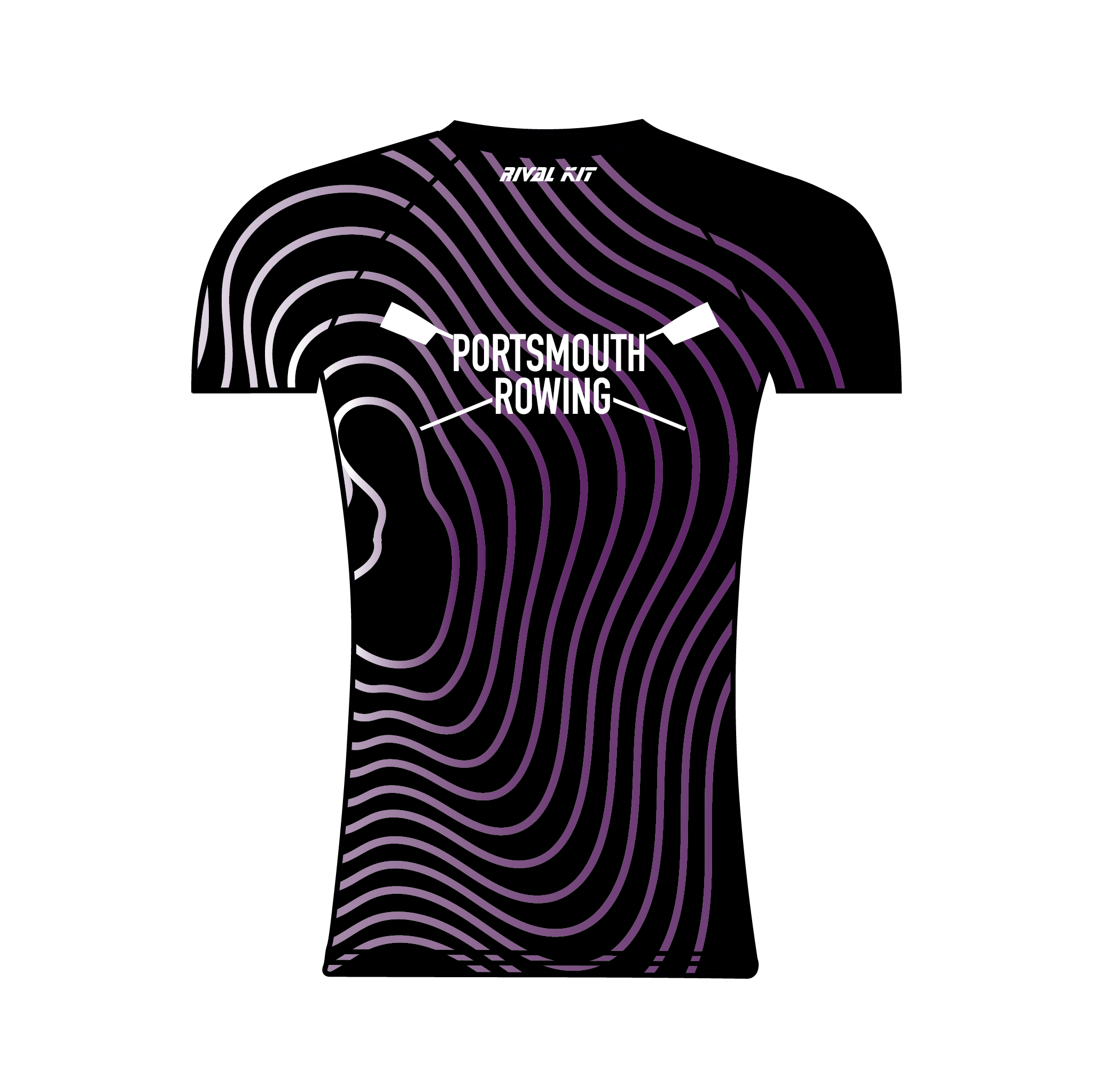 University of Portsmouth Rowing Black Short Sleeve Base-Layer