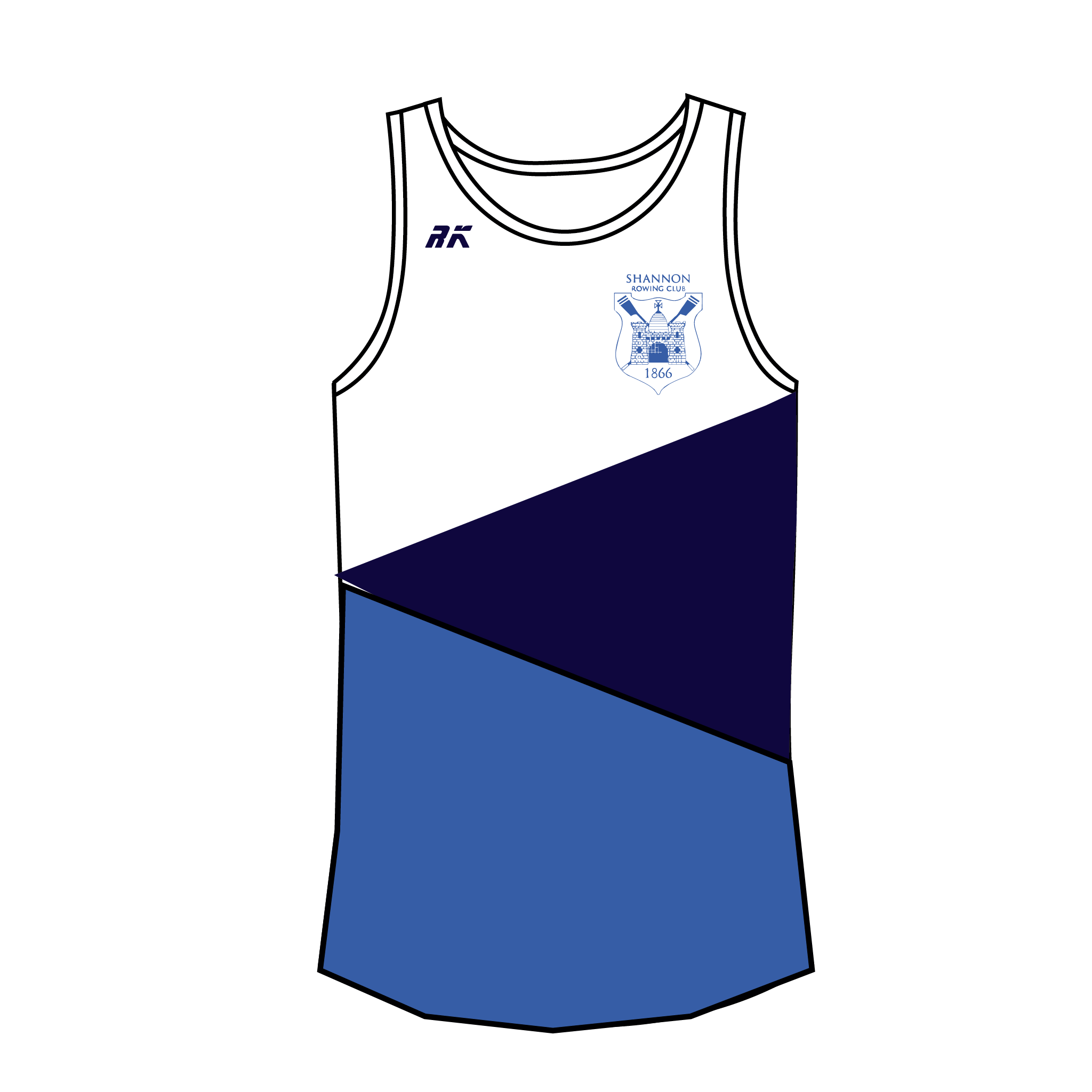 Shannon Rowing Club Gym Vest 2