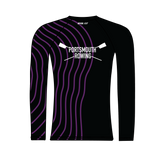 University of Portsmouth Rowing Black Long Sleeve Base-Layer