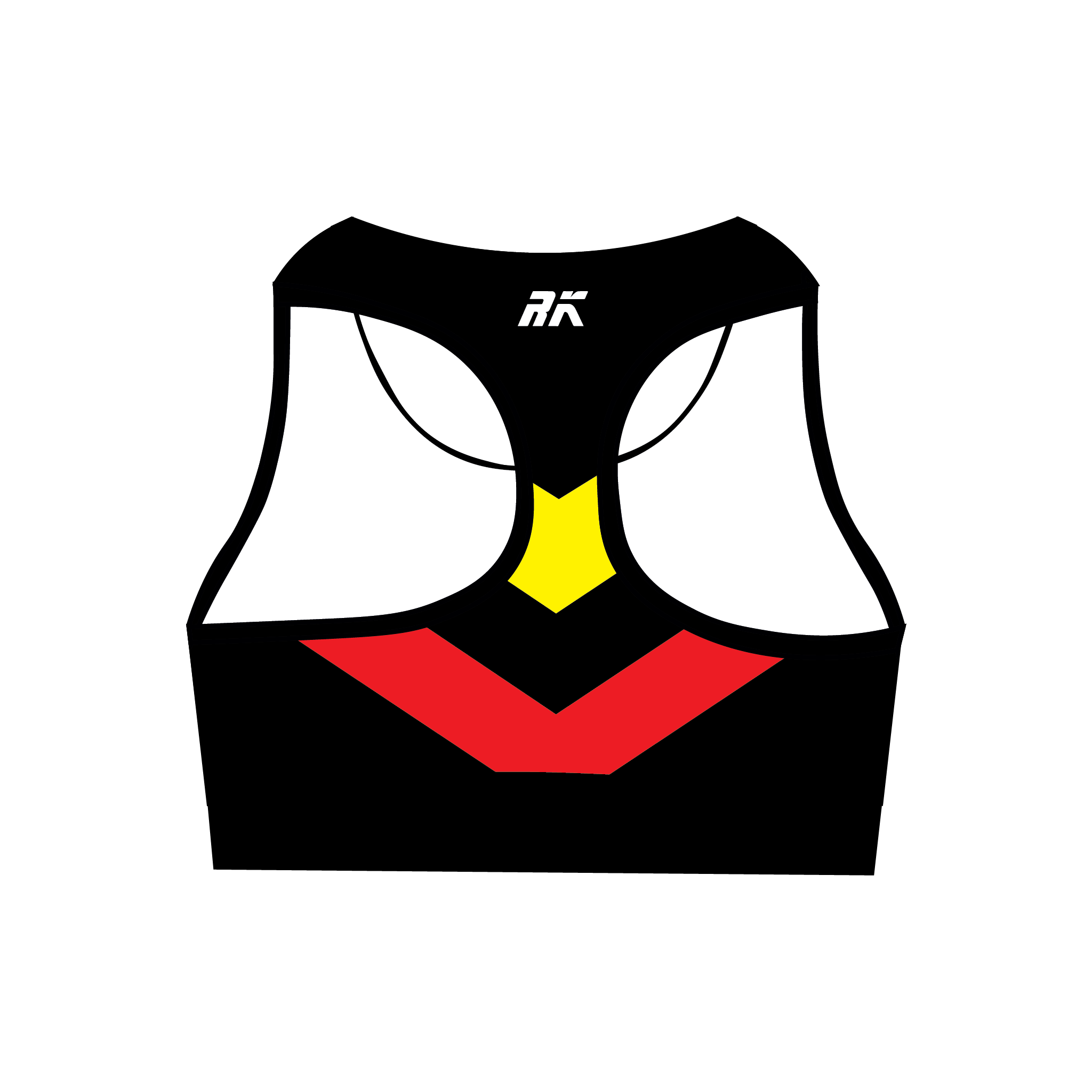 Clare Hall Boat Club Racer Back Sports Bra