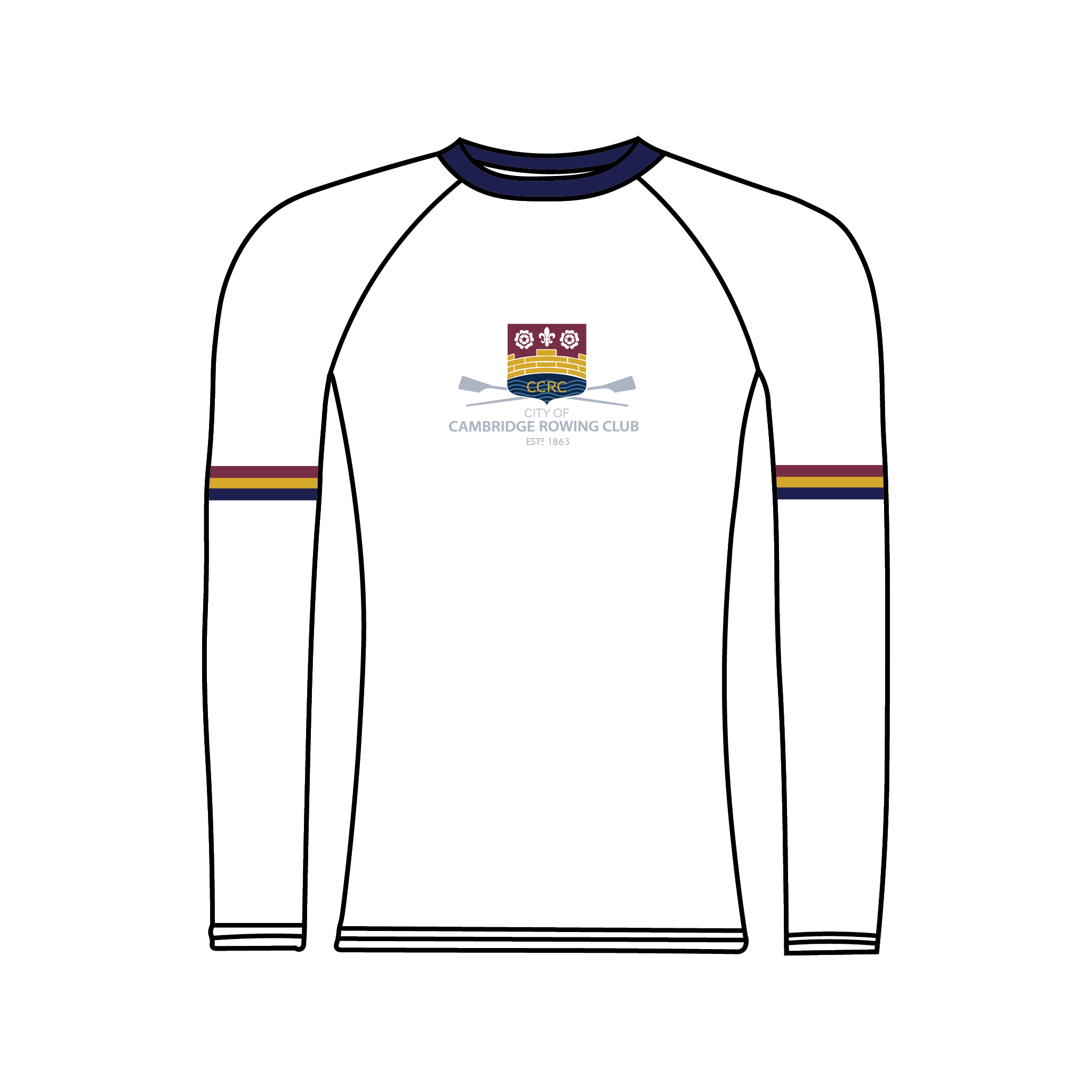 City Of Cambridge Rowing Club Long Sleeve Base-Layer
