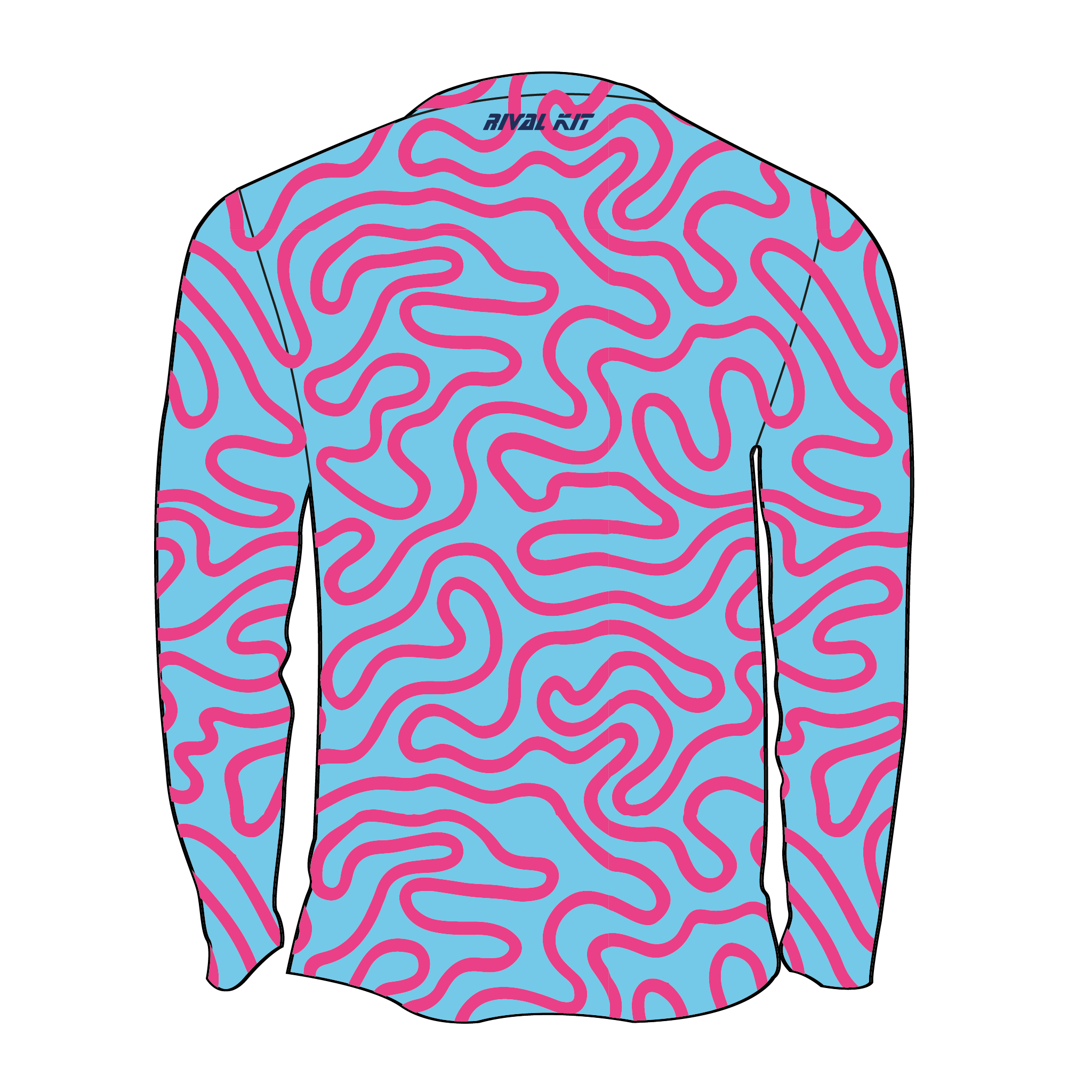 Rhode Island Design School Rowing Club Long Sleeve Gym T-Shirt