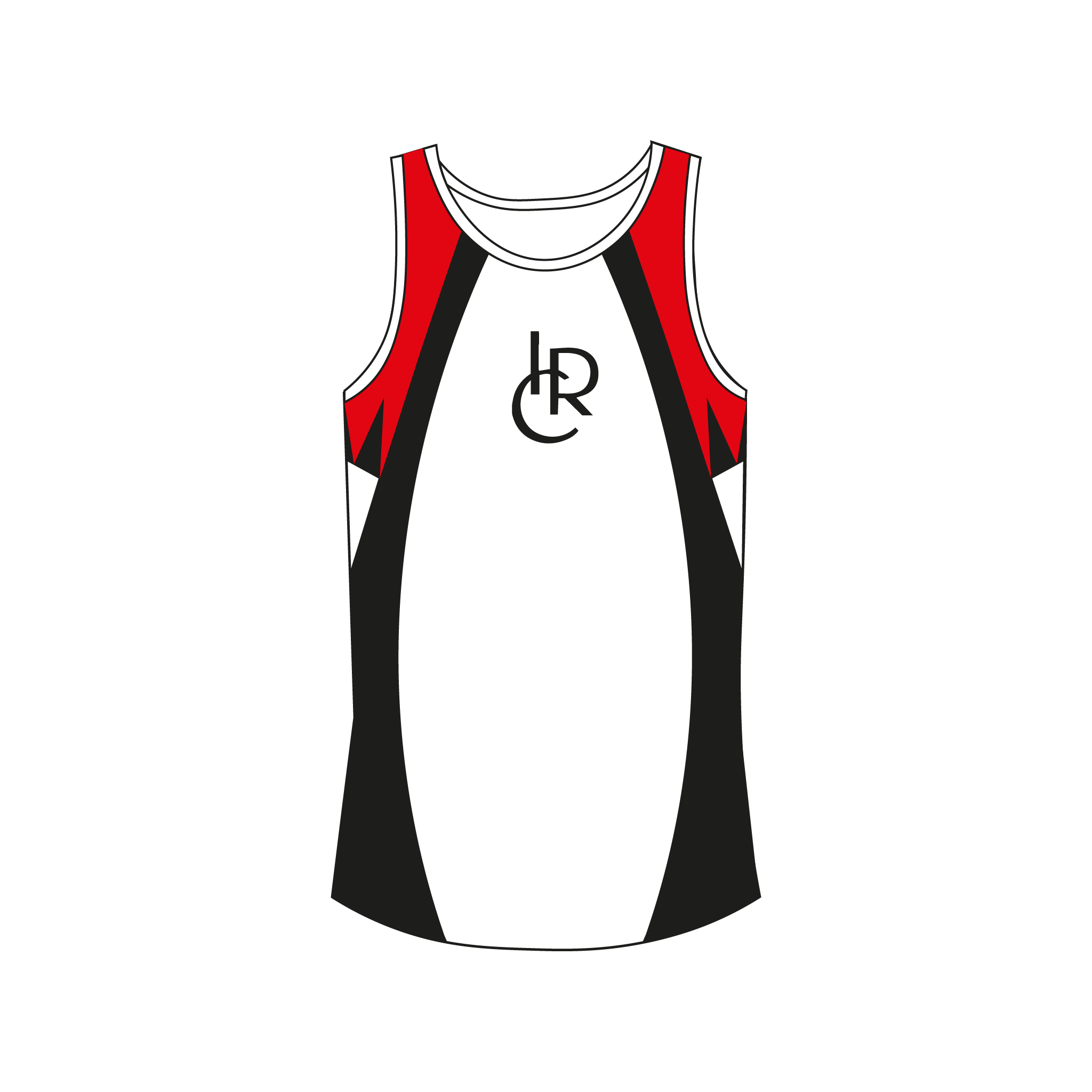 Indianapolis Rowing Center White Gym Vest