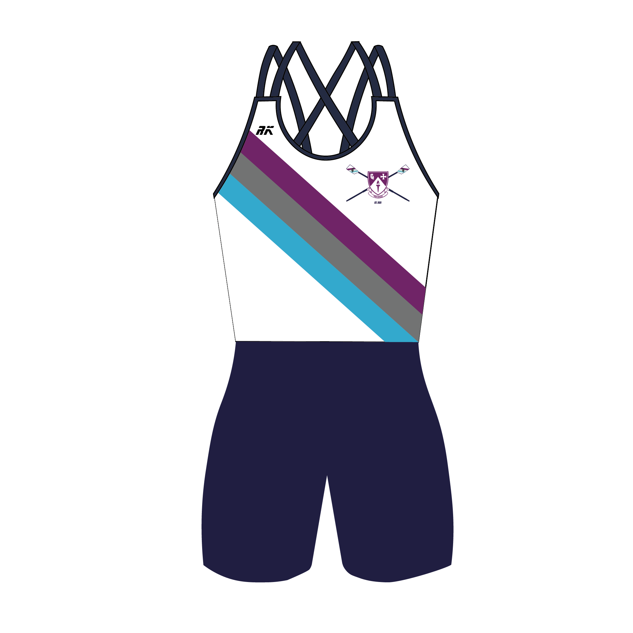 South College Boat Club Strappy AIO