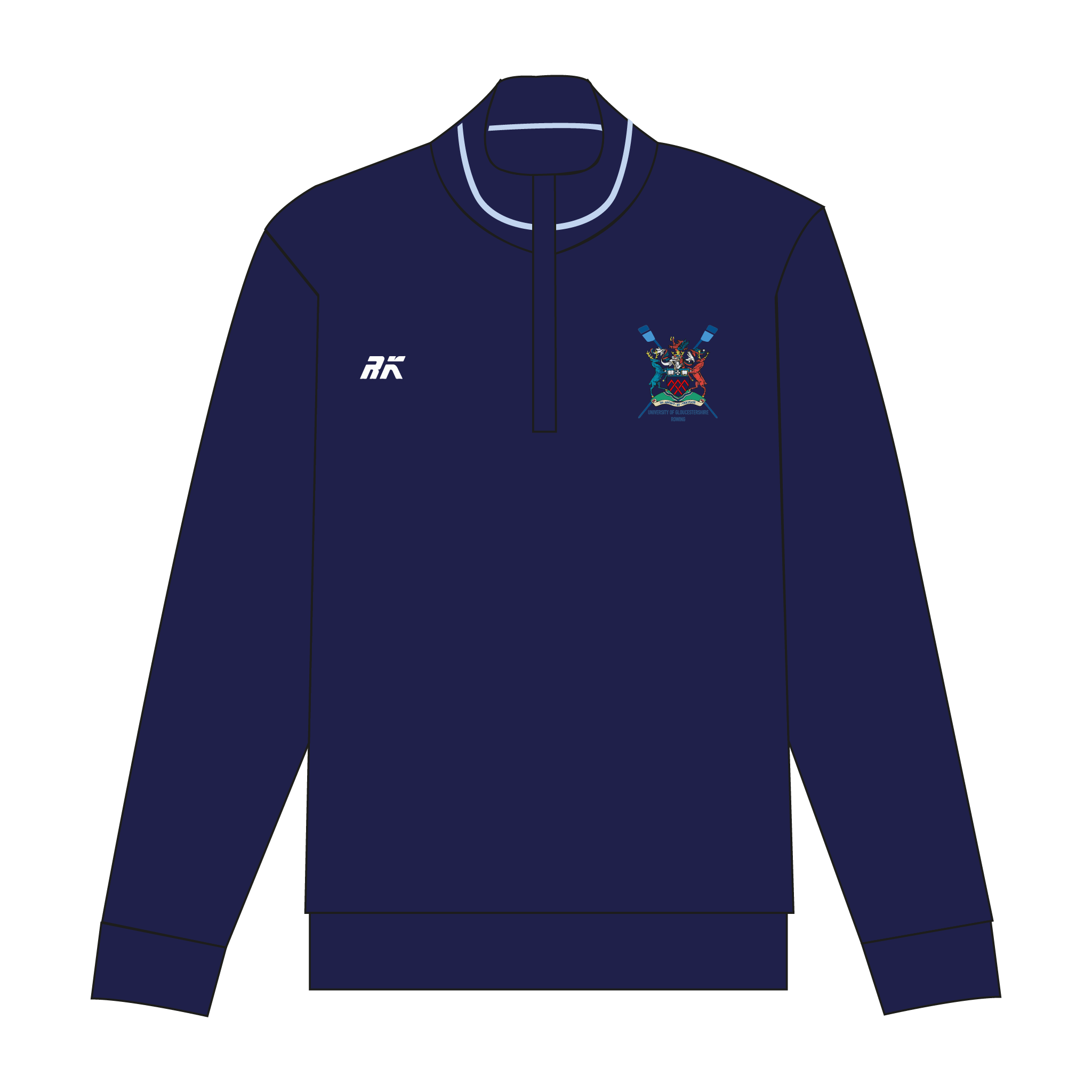 University of Gloucestershire Rowing Club Q-Zip