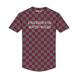 University of South Wales Rowing Club Pattern Bespoke Short Sleeve Gym T-Shirt