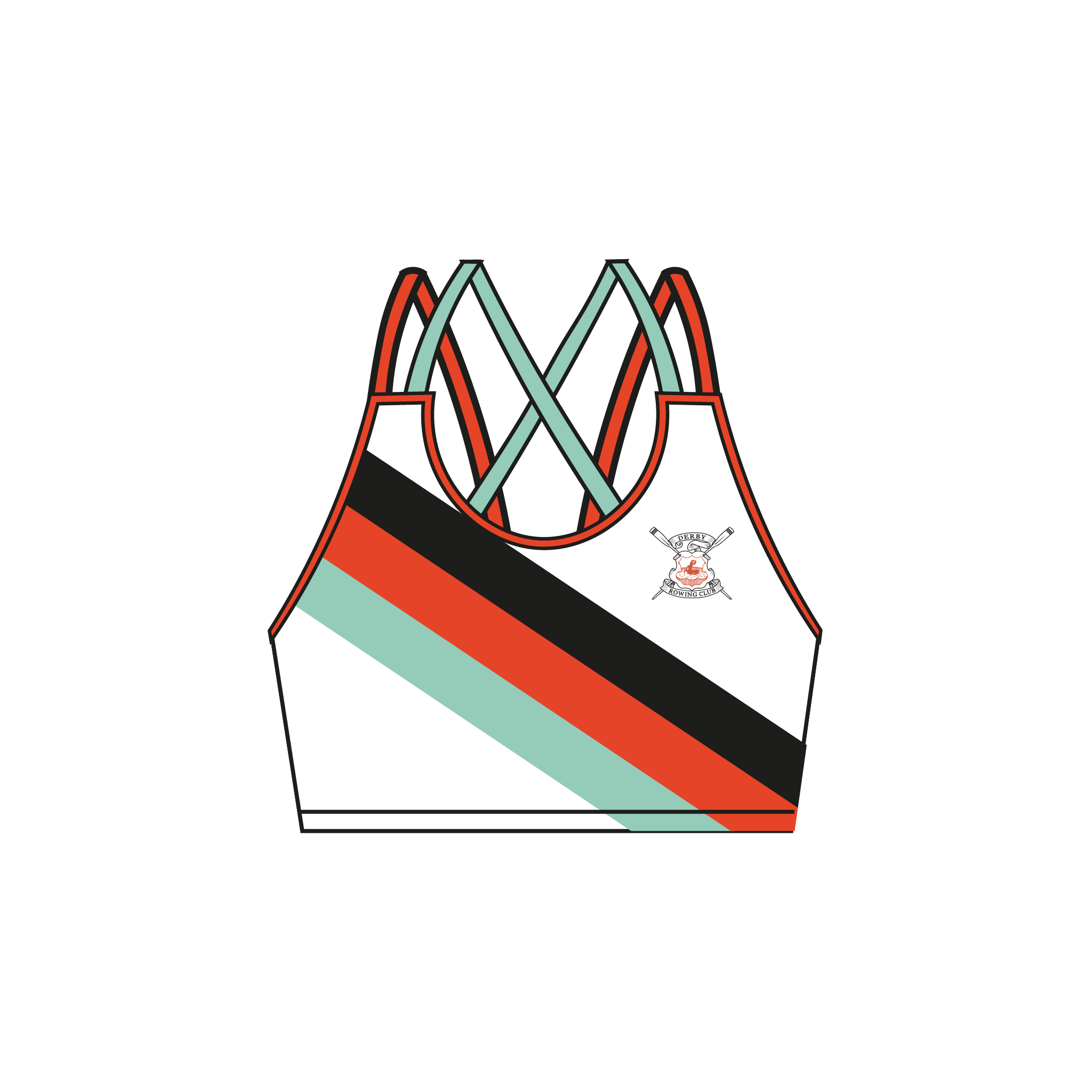 Derby Rowing Club Sports Bra