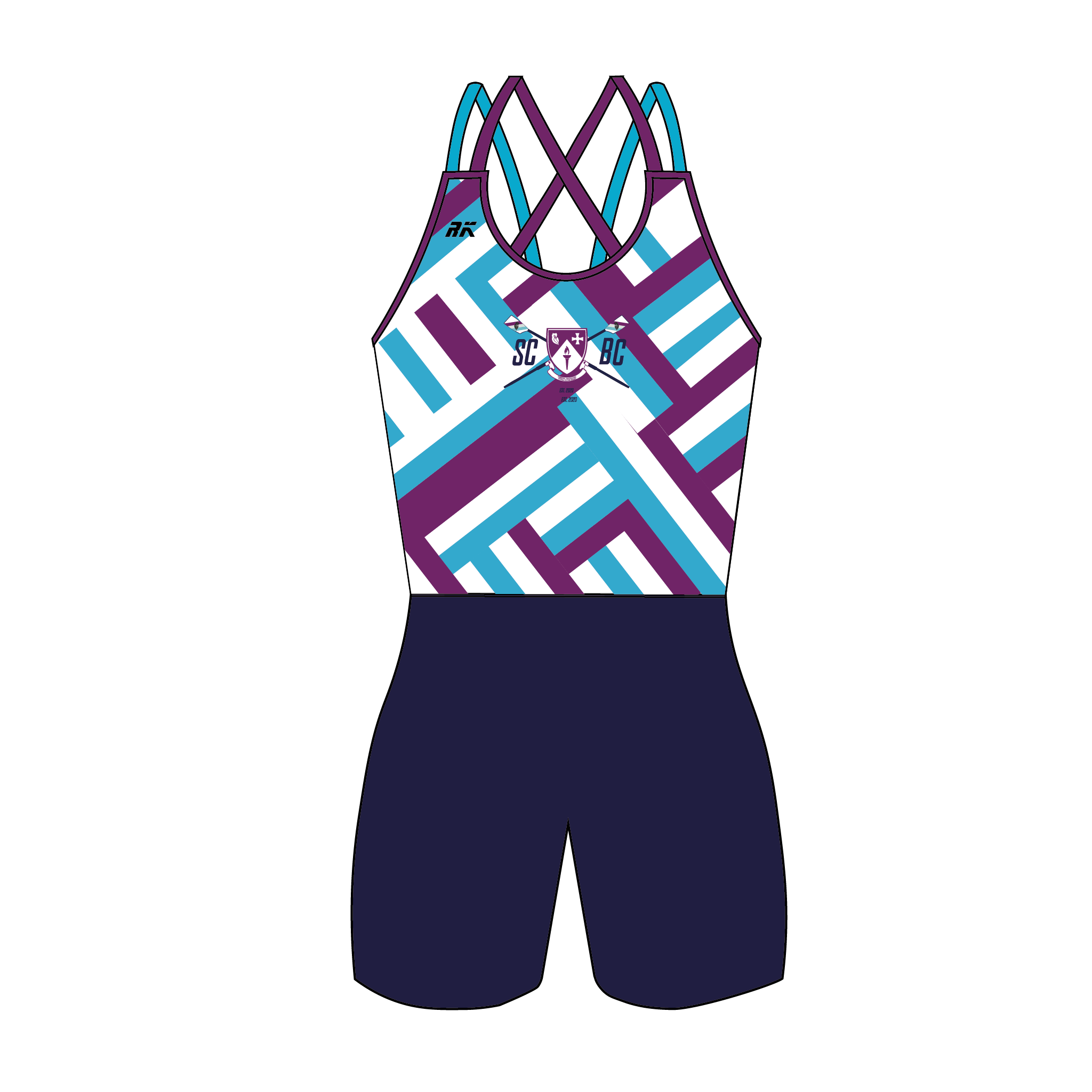 South College Boat Club Strappy Tile AIO