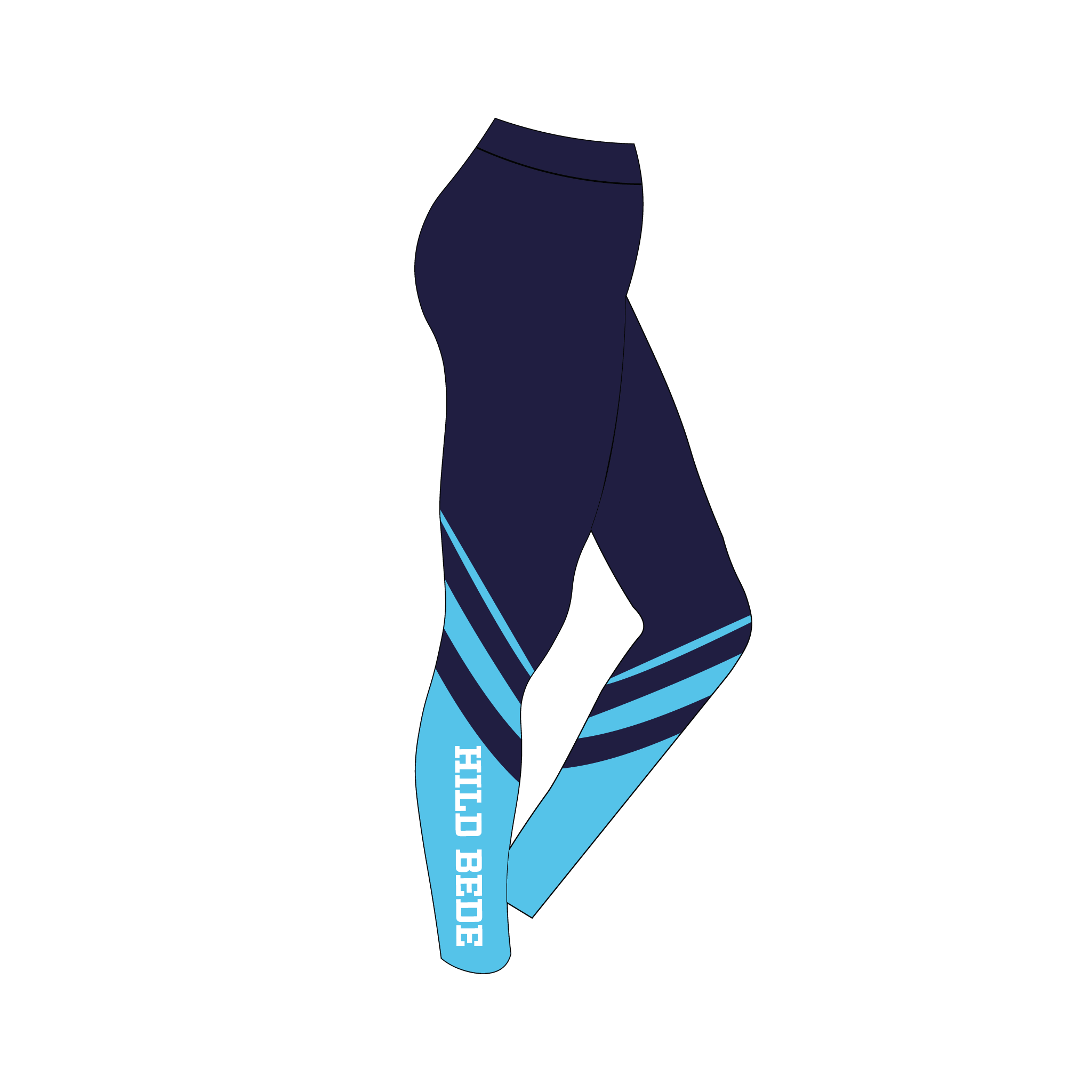 Hild Bede Blue Leggings