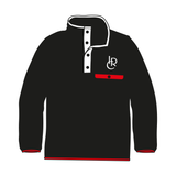 Indiana Rowing Center Black Pocket Fleece