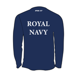 Royal Navy Rowing Association Bespoke Long Sleeve Gym T-Shirt 2