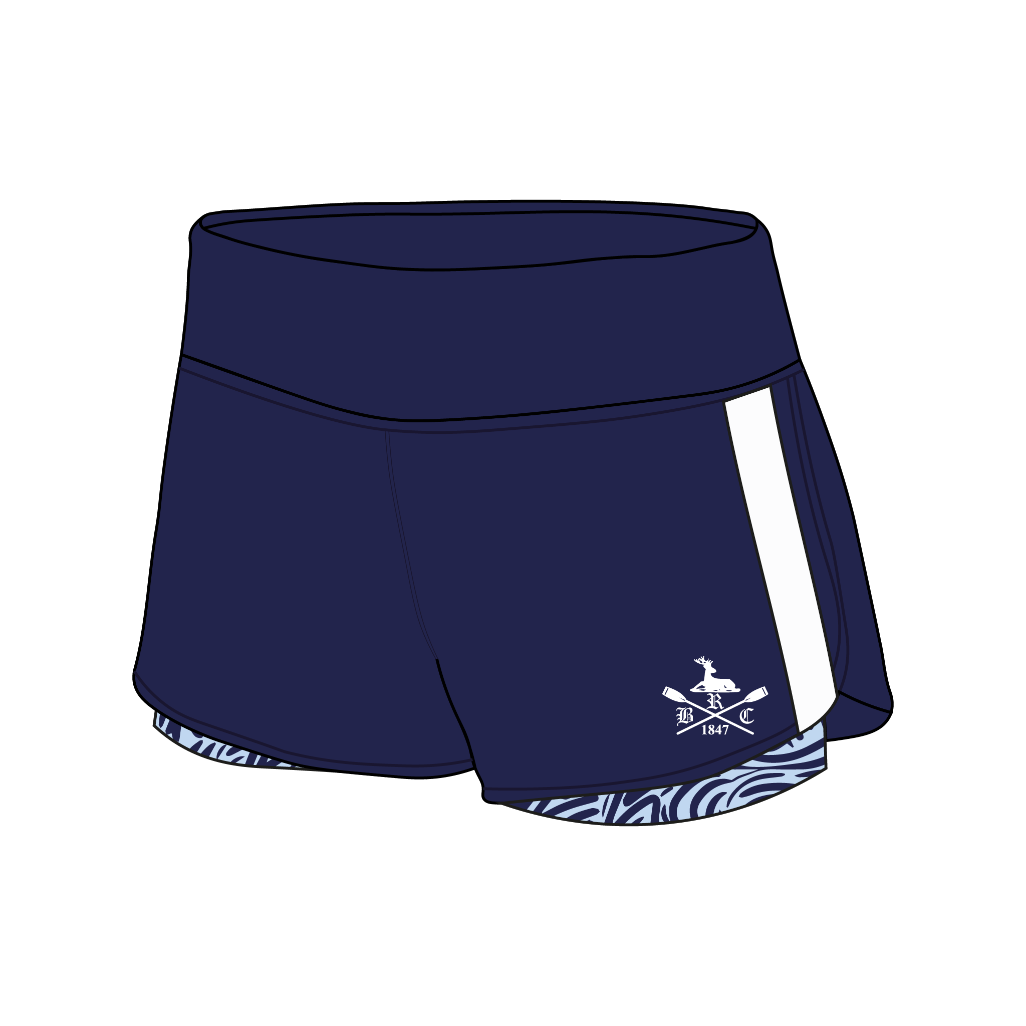 Broxbourne RC Female Gym Shorts