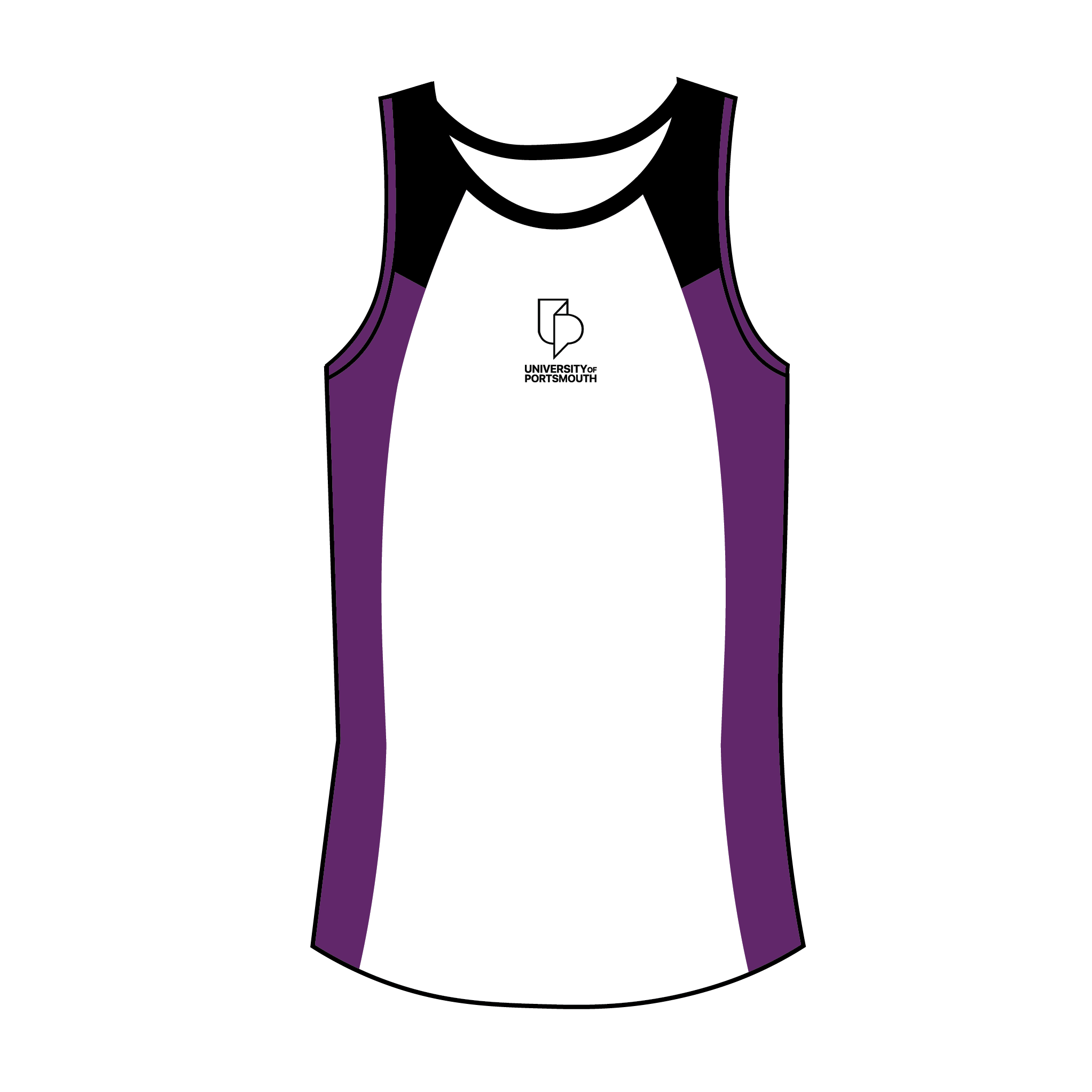 University of Portsmouth Rowing Gym Vest 2