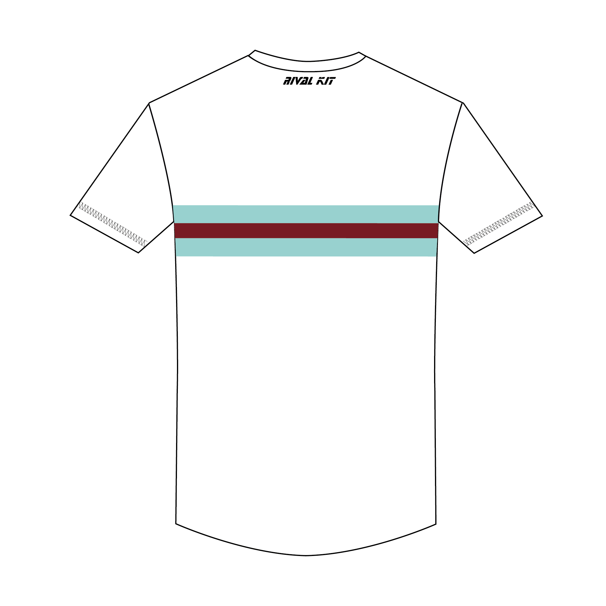 Eton Vikings Striped Bespoke Gym T-Shirt