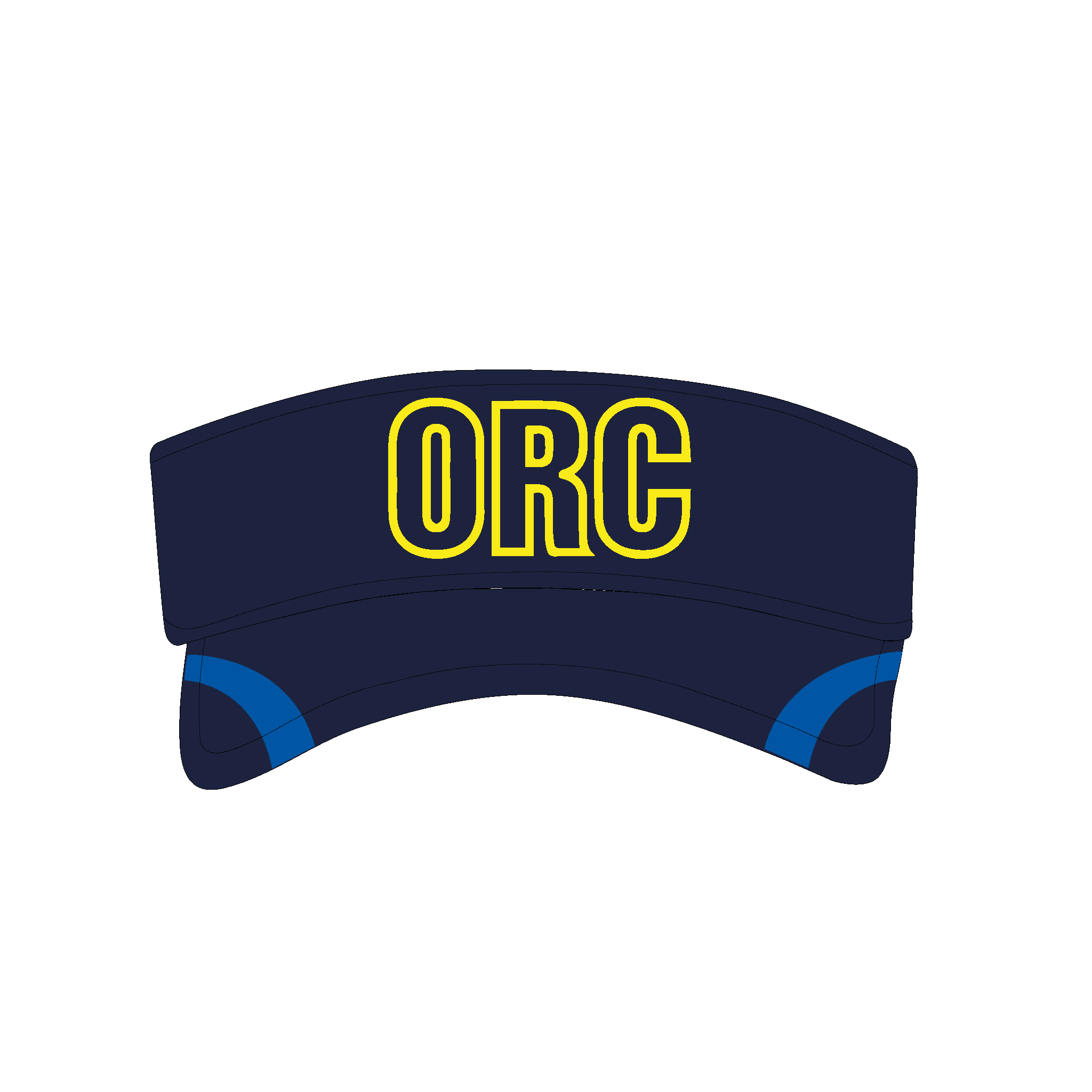 Olderfleet Rowing Club Visor