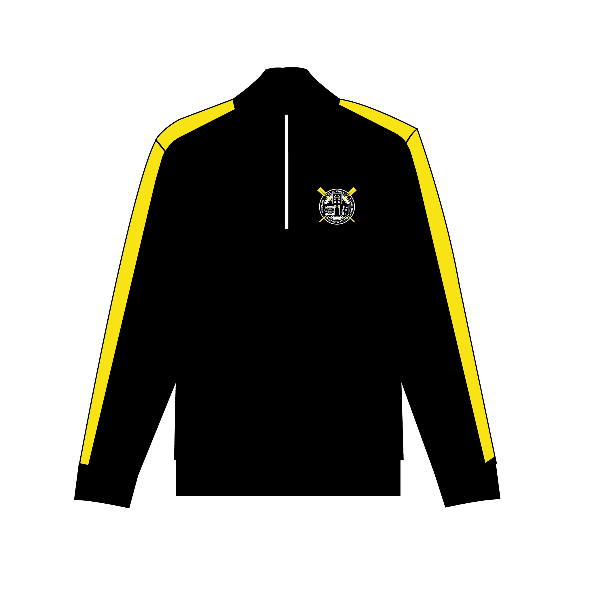 Poplar, Blackwall and District Striped RC Q-Zip