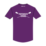 University of Portsmouth Rowing Bespoke Short Sleeve Gym T-shirt 2