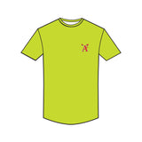 Ann Arbor Rowing Club Bespoke Short sleeve Gym T-shirt (Hi-Vis)