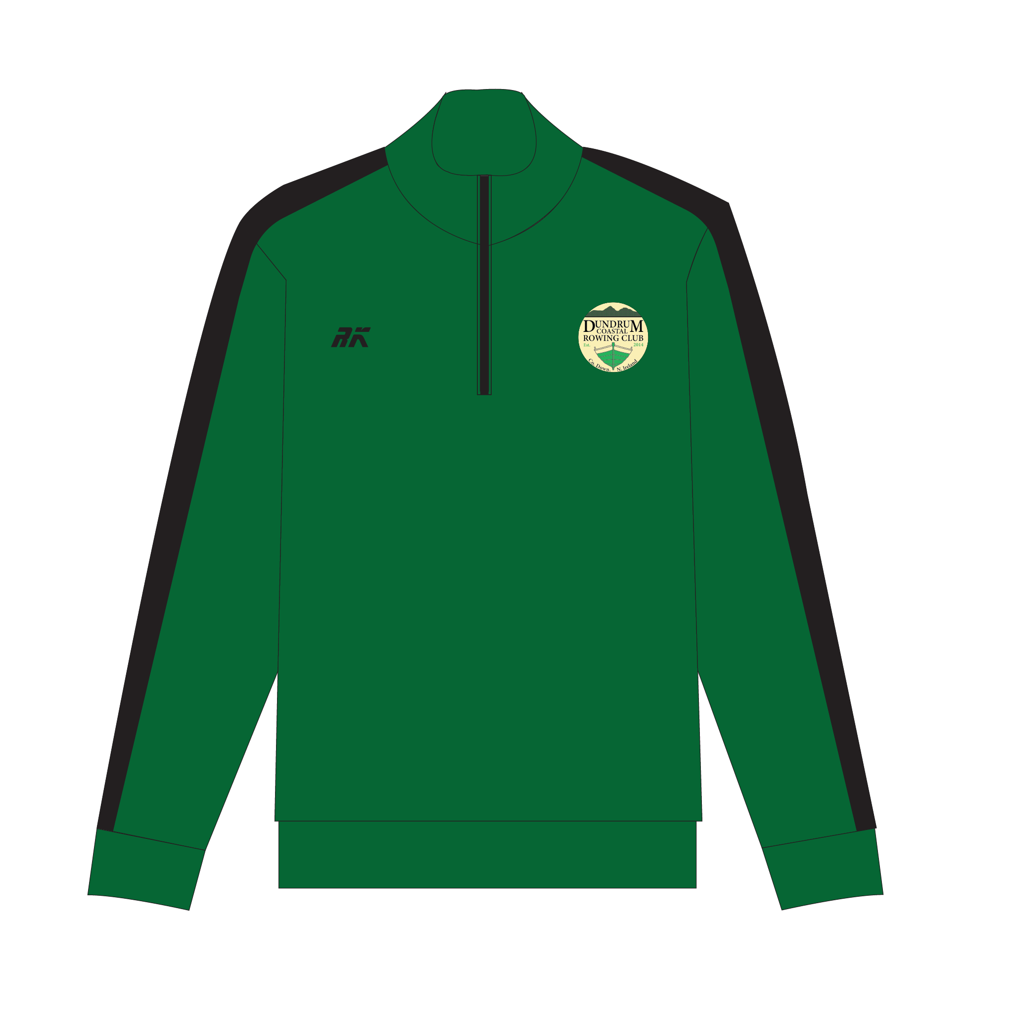 Dundrum Coastal Rowing Club Q-Zip