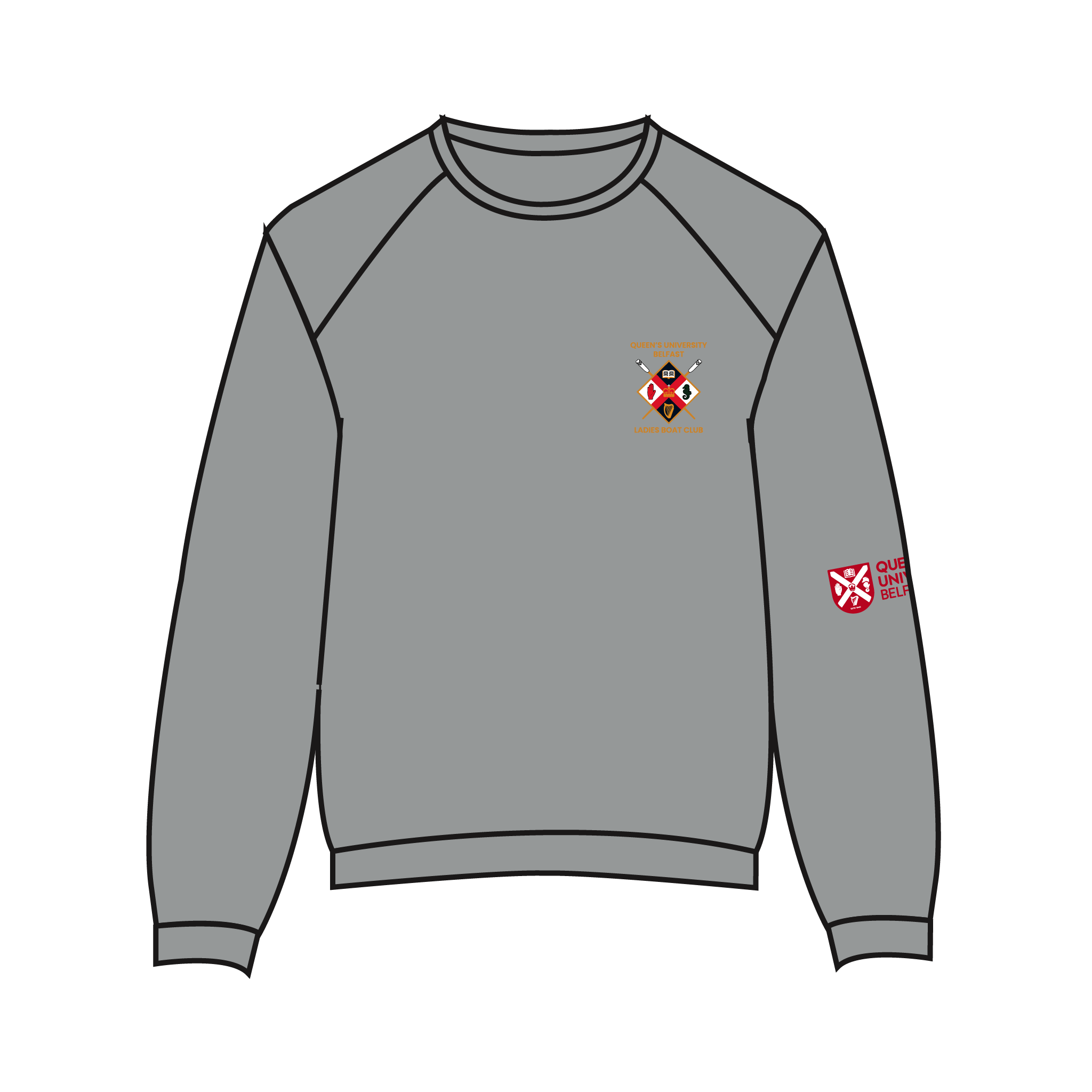 Queen's University Belfast Ladies Boat Club Sweatshirt