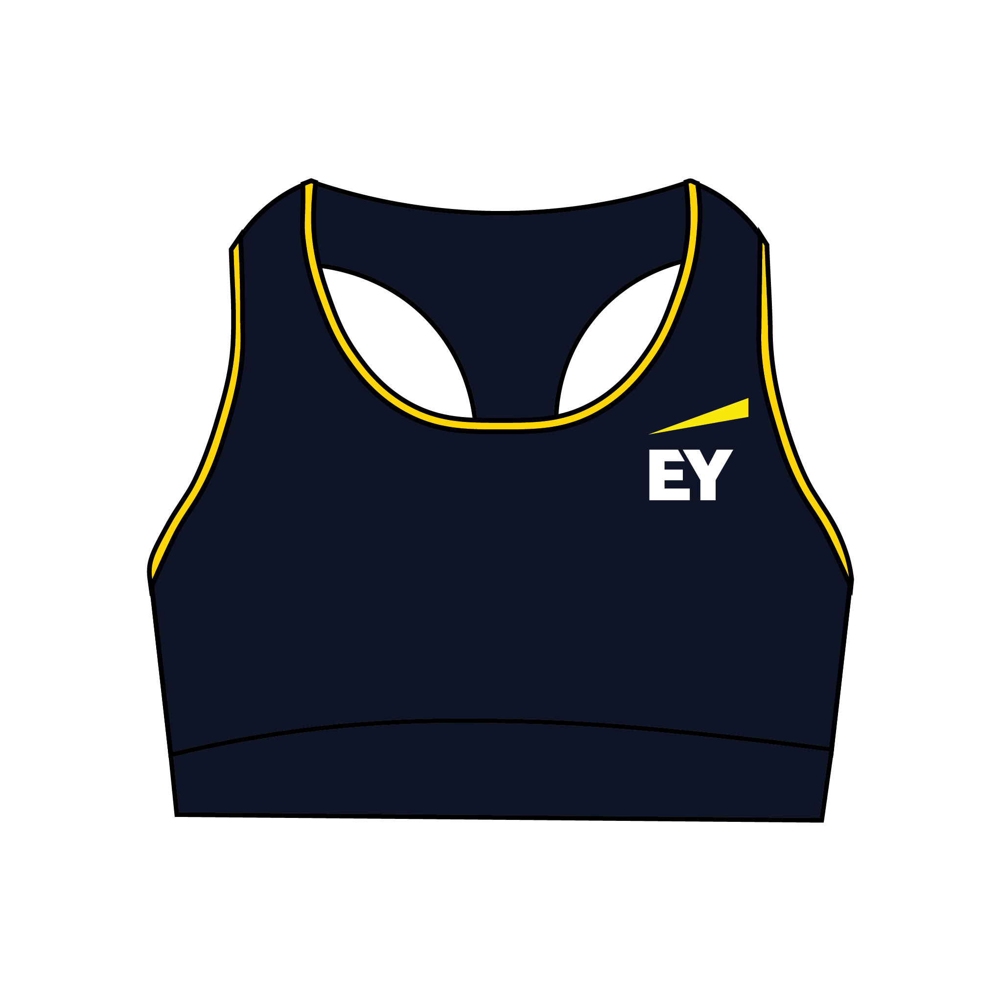 EY Running Club Racerback Sports Bra