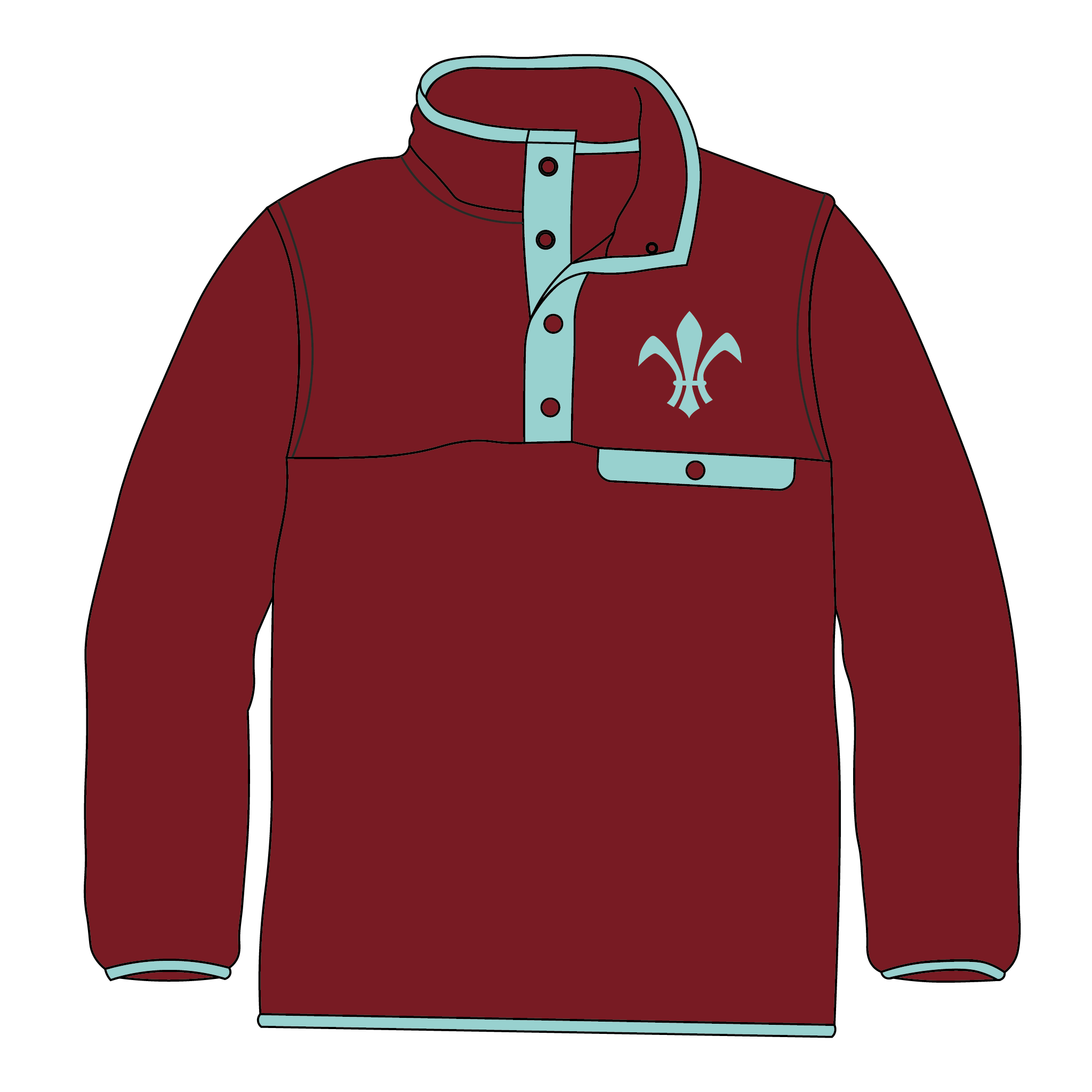 Eton Vikings Pocket Fleece