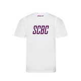 South College Boat Club White Gym T-shirt
