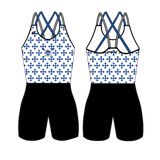 Latymer Upper School Boat Club Crest Pattern Strappy AIO