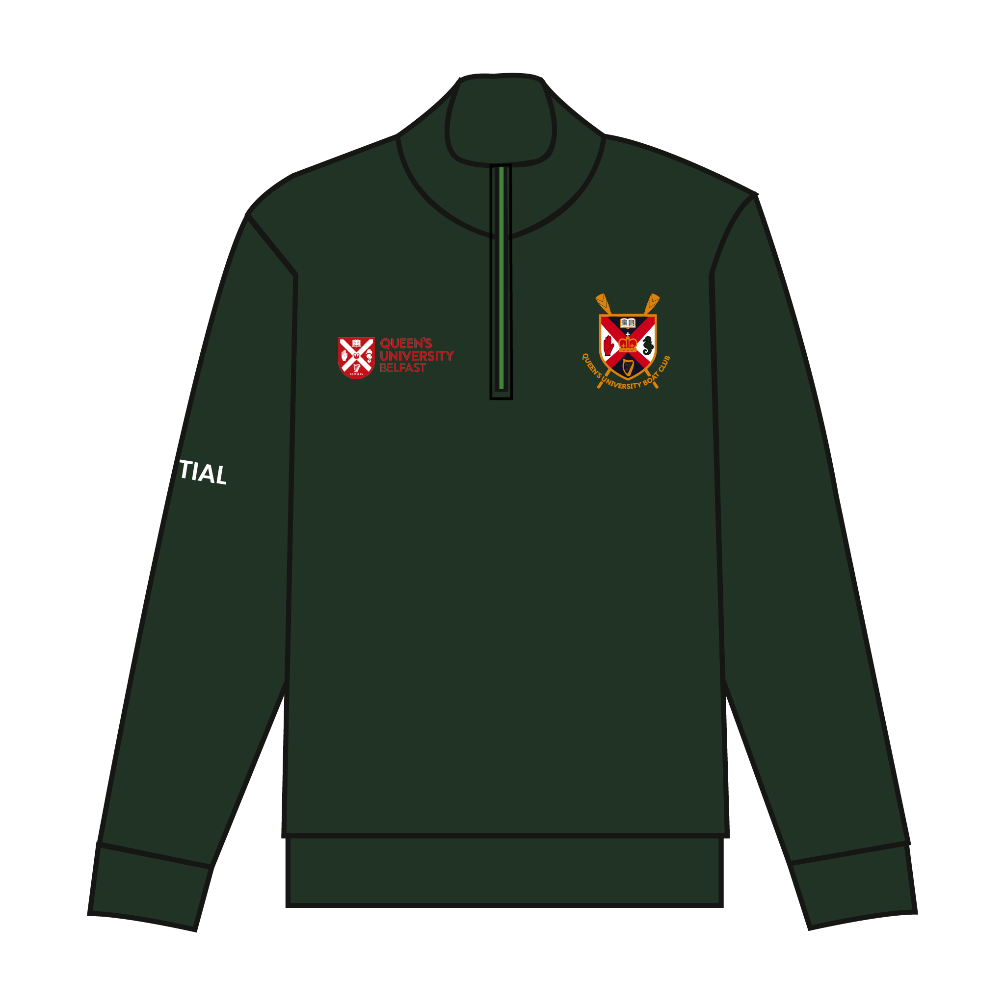 Queen's University Belfast Men's Boat Club Q-Zip