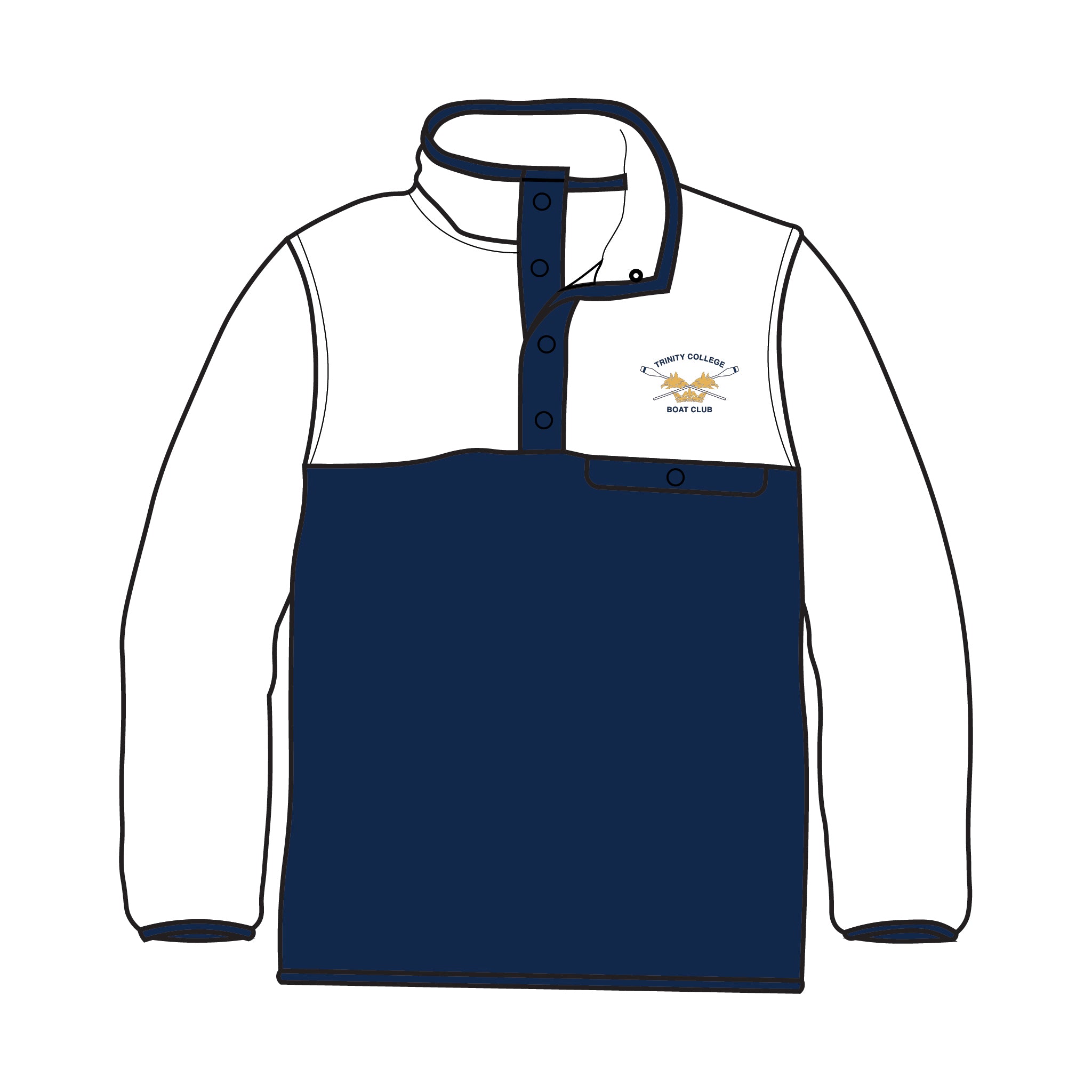 Trinity College Boat Club Pocket Fleece