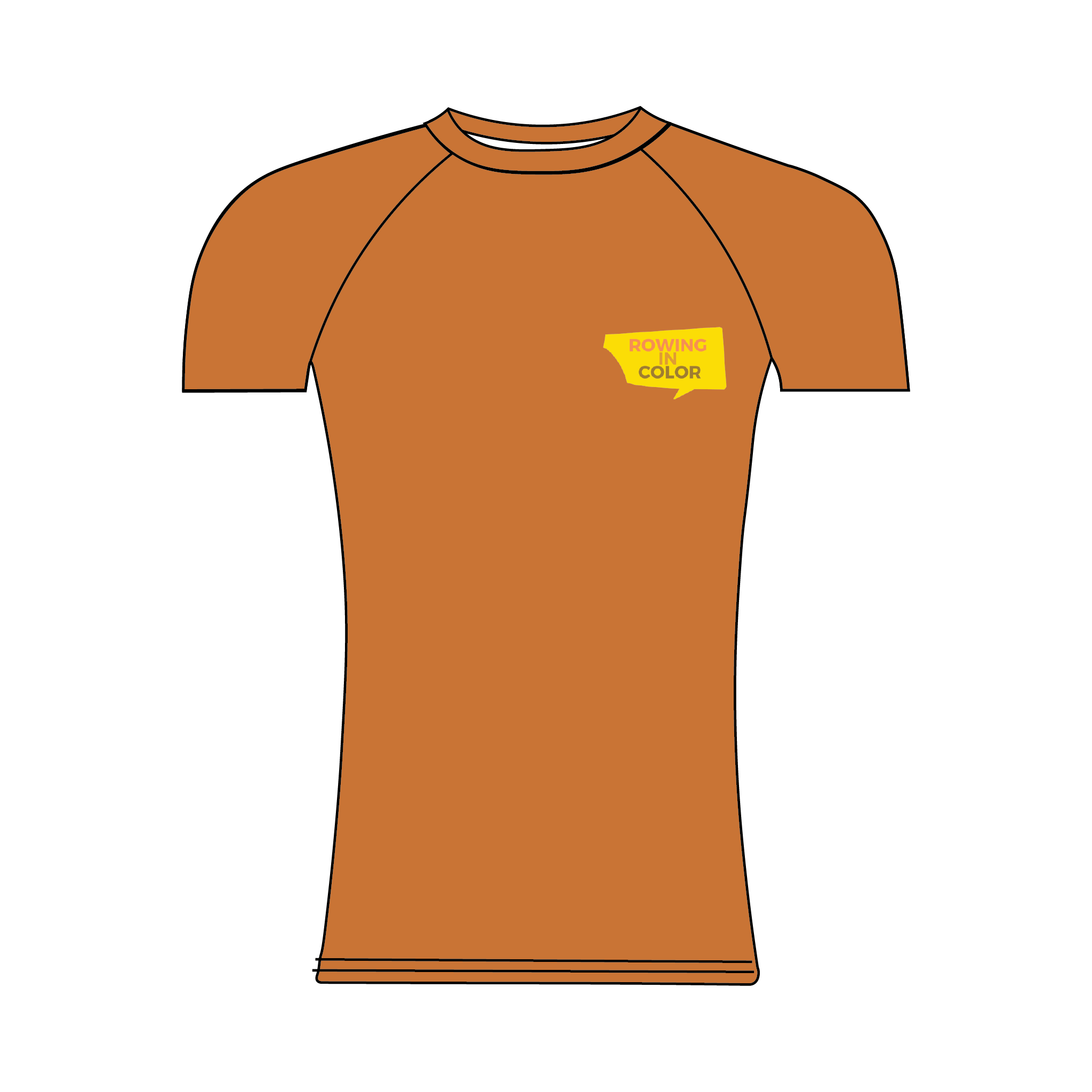 Rowing In Color Short Sleeve Base Layer