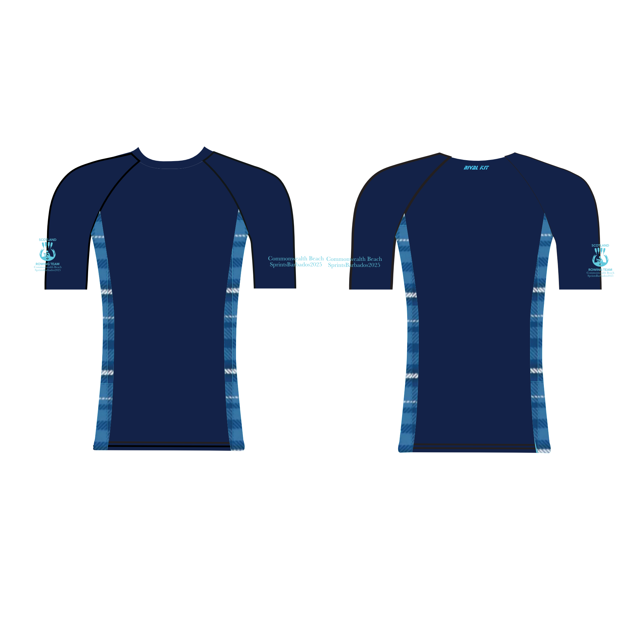 Team Scotland Commonwealth Base-Layer Navy
