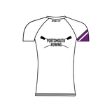 University of Portsmouth Rowing White Short Sleeve Base-Layer