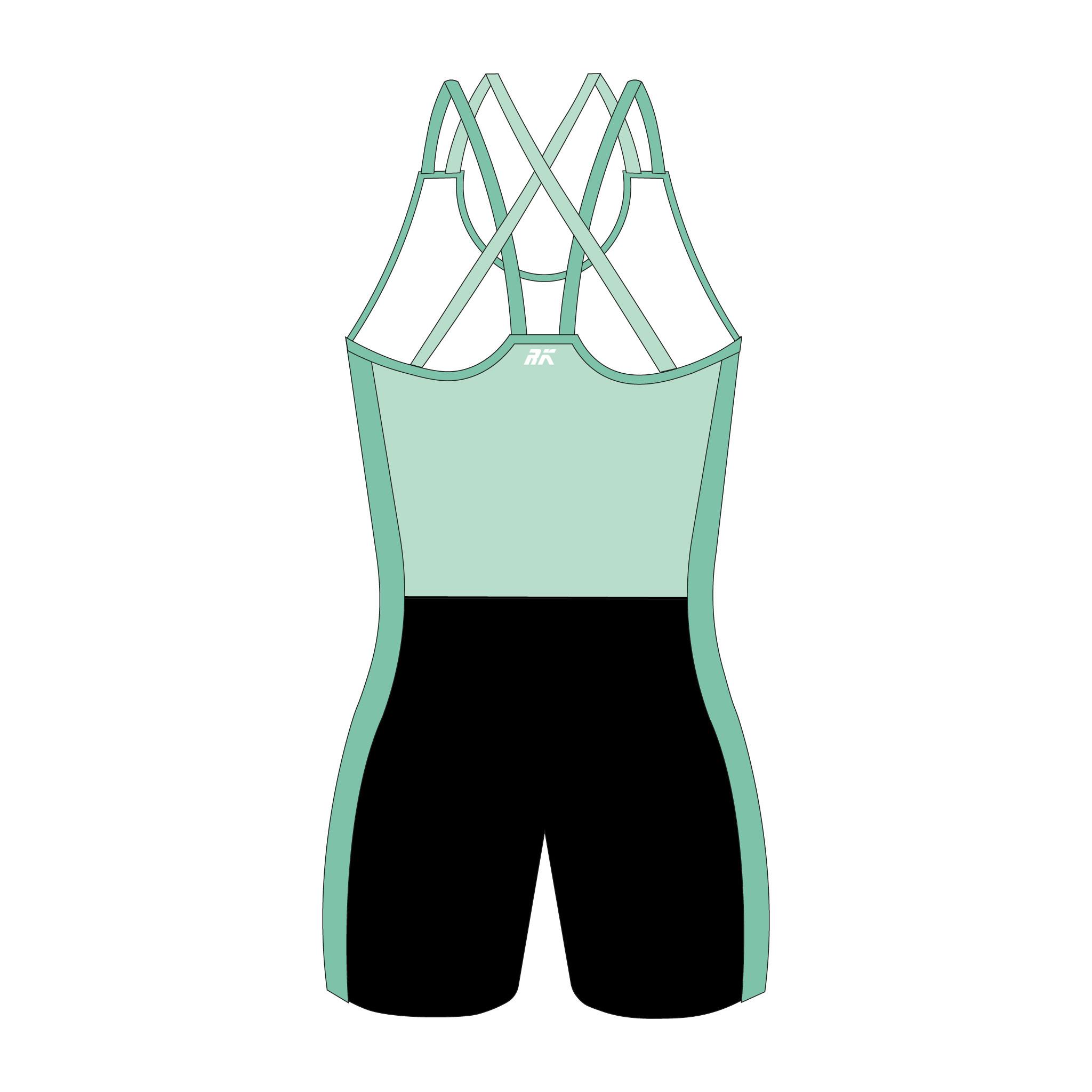 Green Strappy AIO