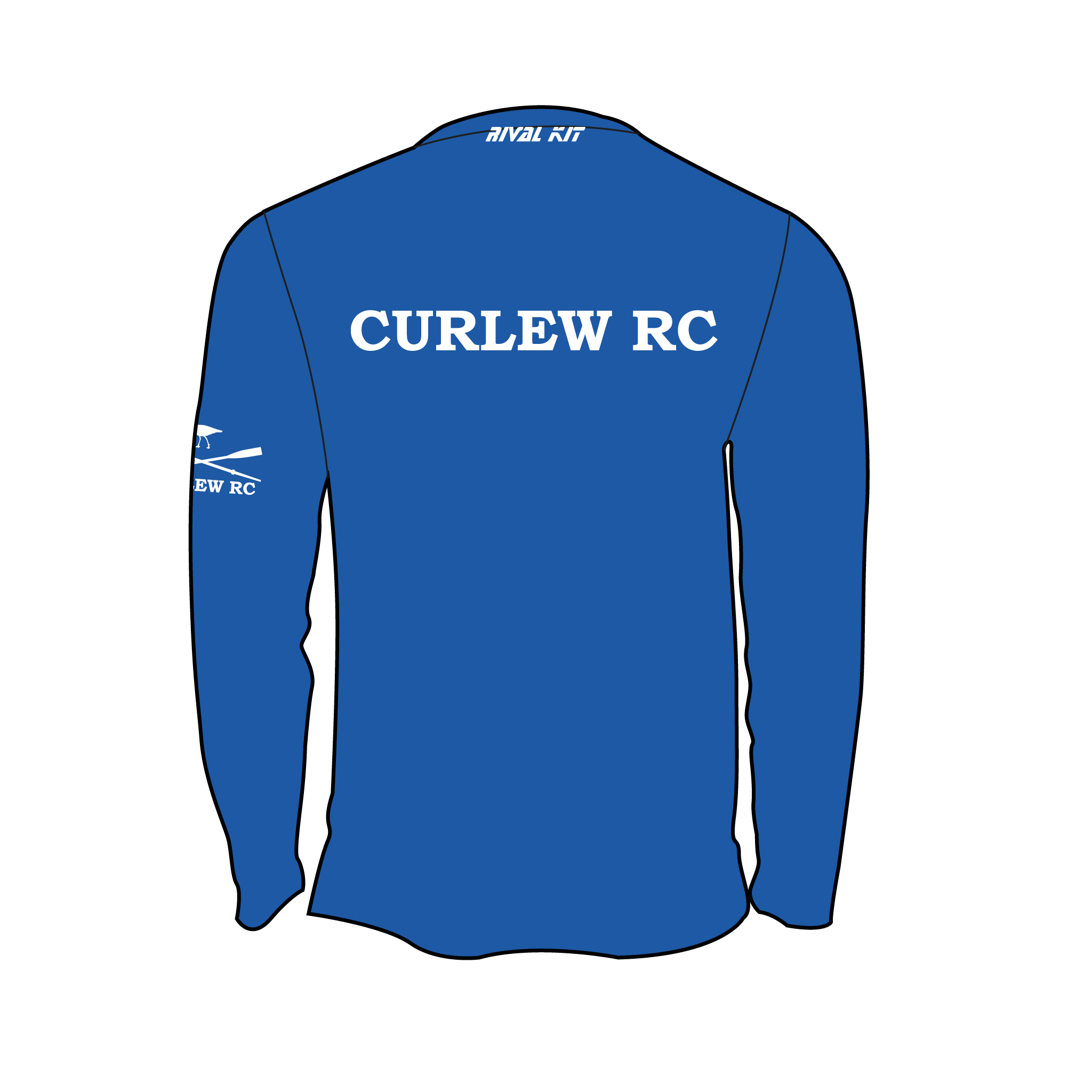 Curlew Rowing Club Long Sleeve Gym T-Shirt