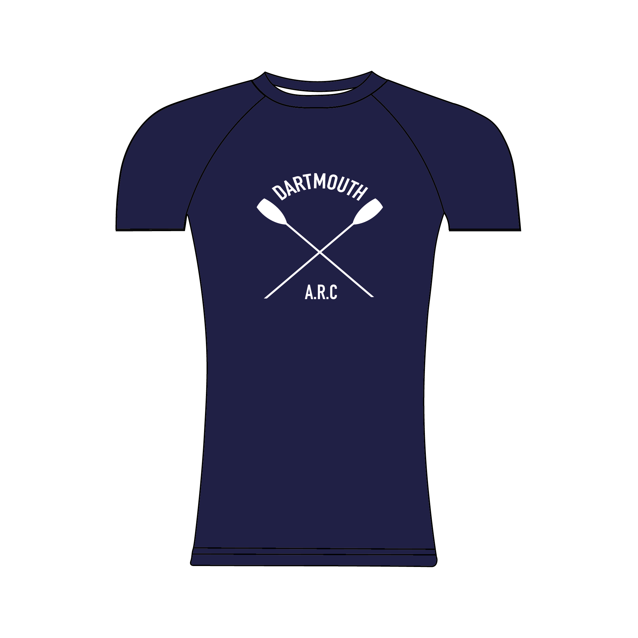 Dartmouth ARC Navy Short Sleeve Base-Layer