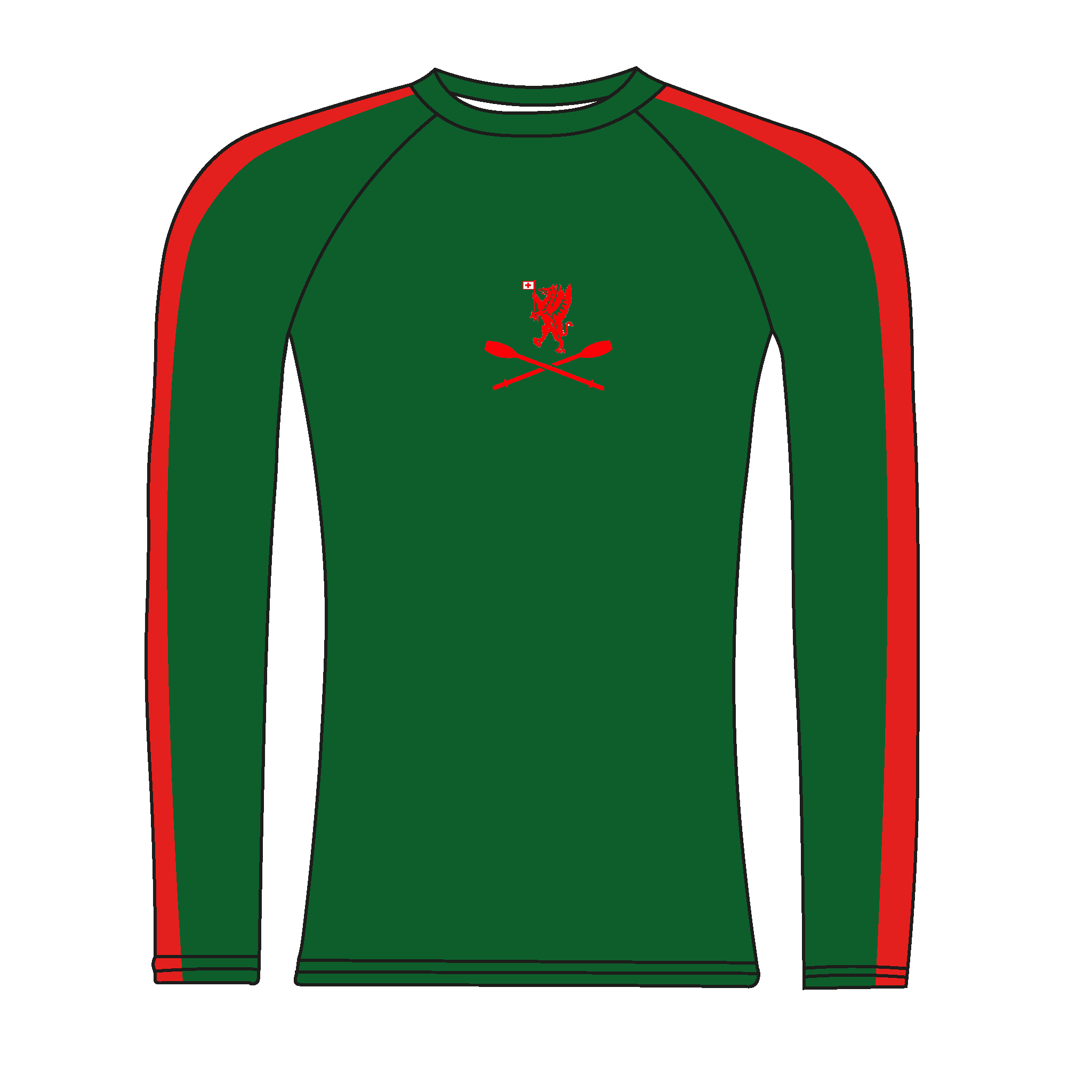 Jesus College Boat Club Long Sleeve Base-Layer