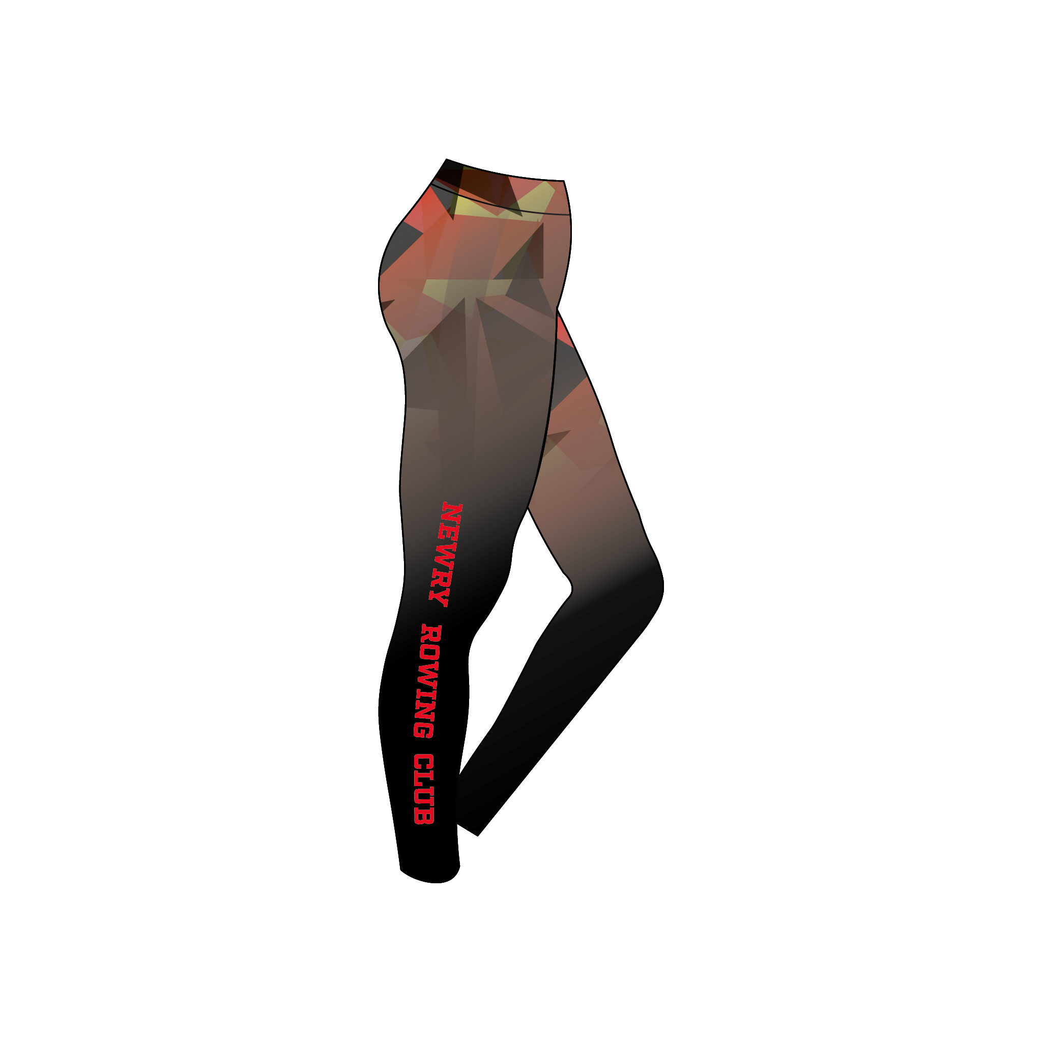 Newry Rowing Club Triangle Leggings