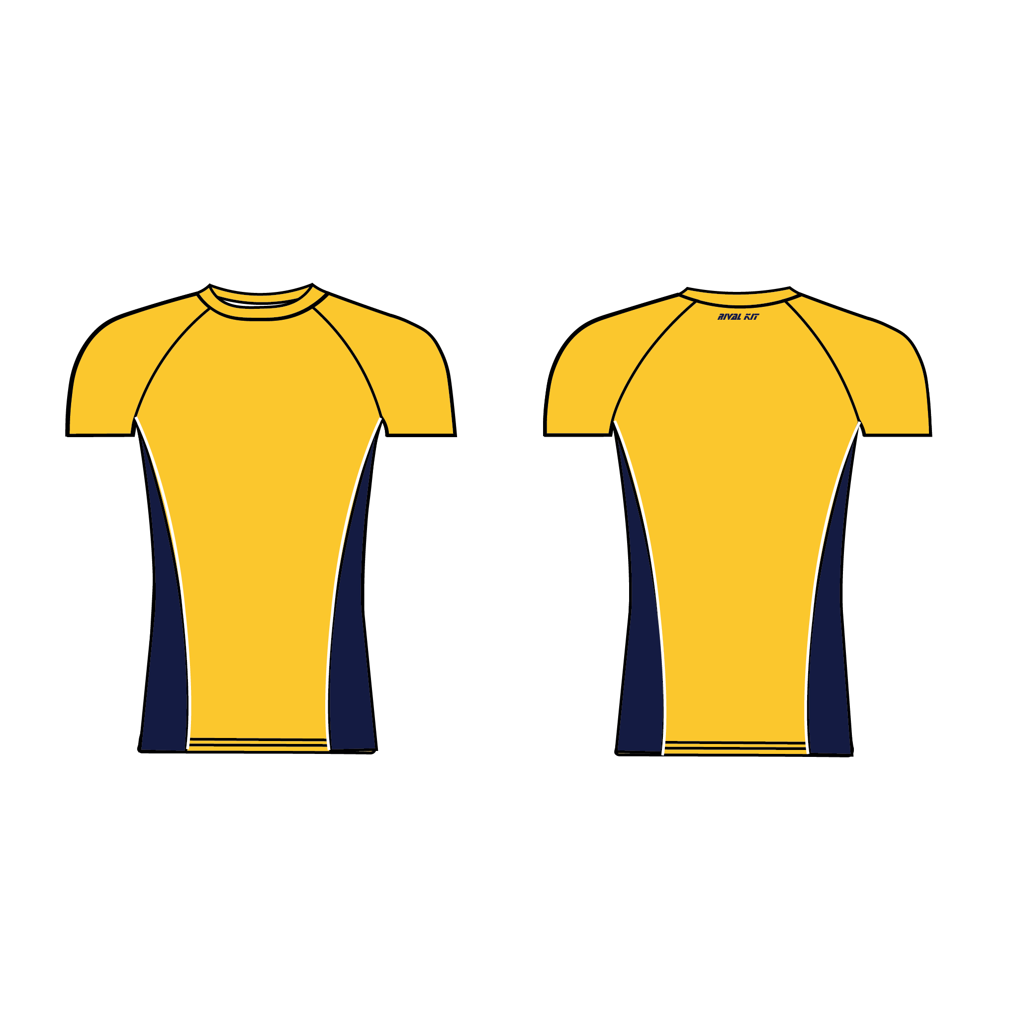 Anglia Ruskin Universtiy Rowing Training Baselayer