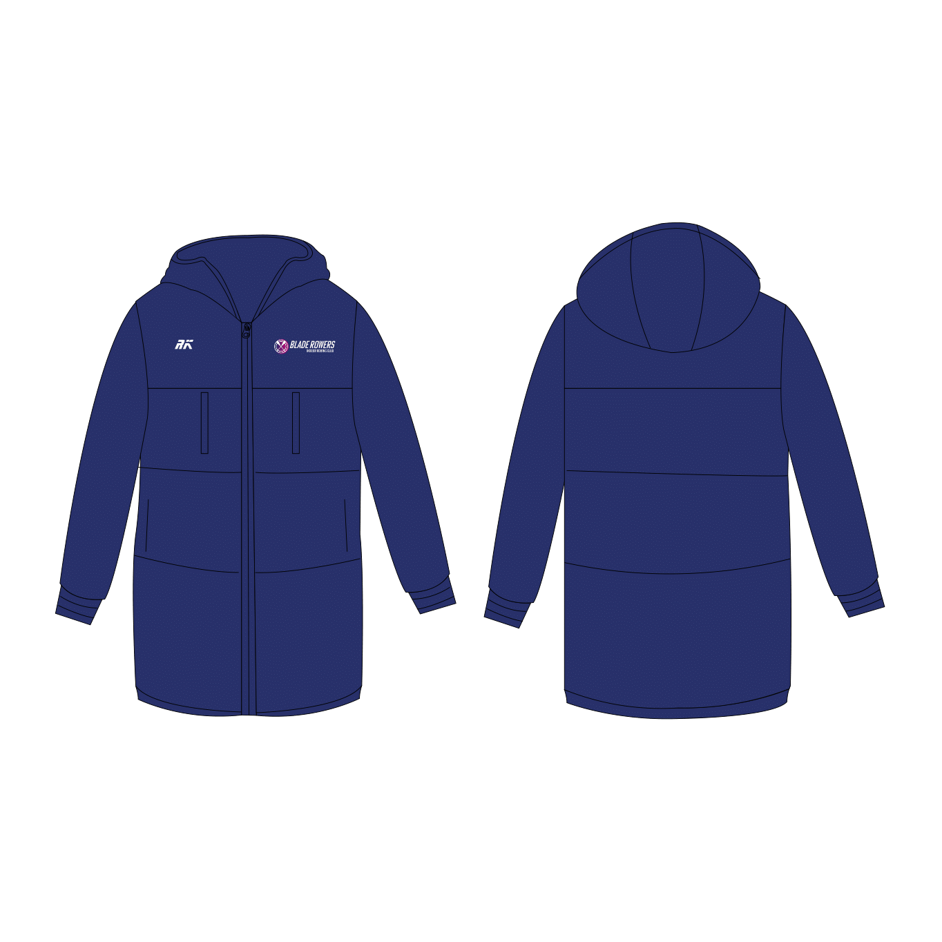 Blade Rowers Stadium Jacket