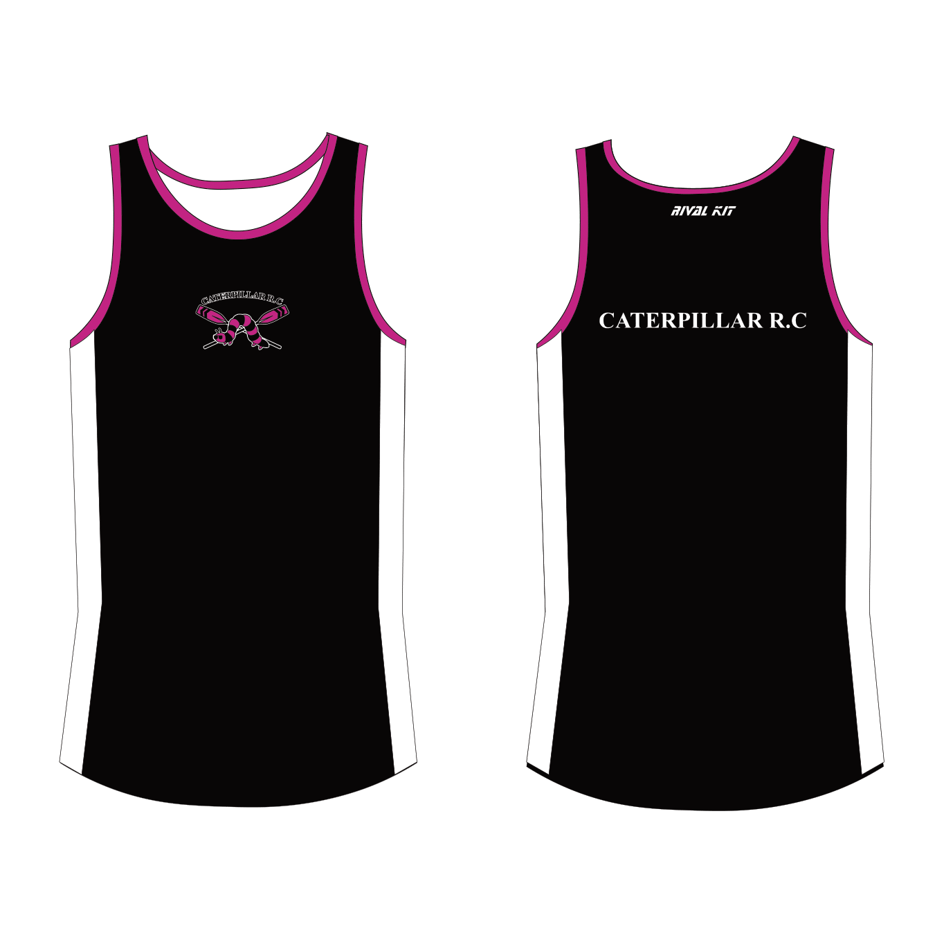 Caterpillar Rowing Club Gym Vest