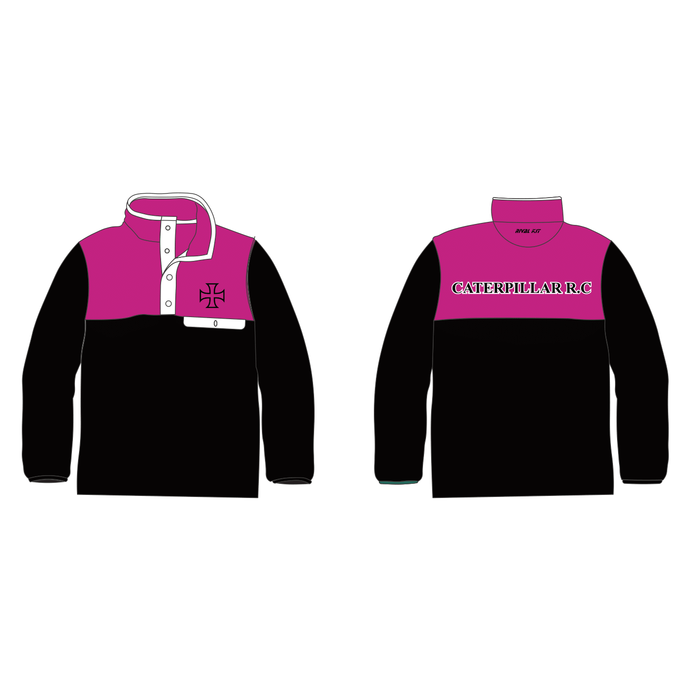 Caterpillar Rowing Club Pocket Fleece
