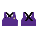 University of London Air Squadron Cross back Sports Bra