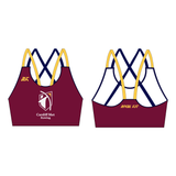 Cardiff Met Rowing Strappy Sports Bra