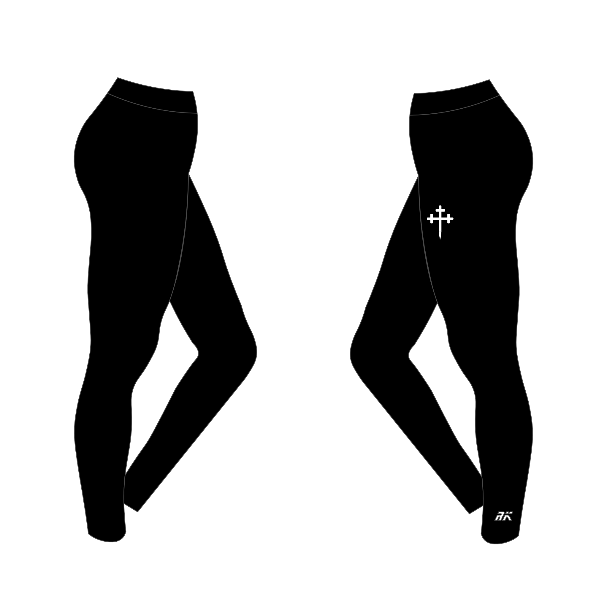 Sommerville College Boat Club LEGGINGS Female seamless