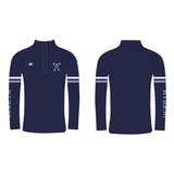 Durham Polo Club Navy Performance Q-zip