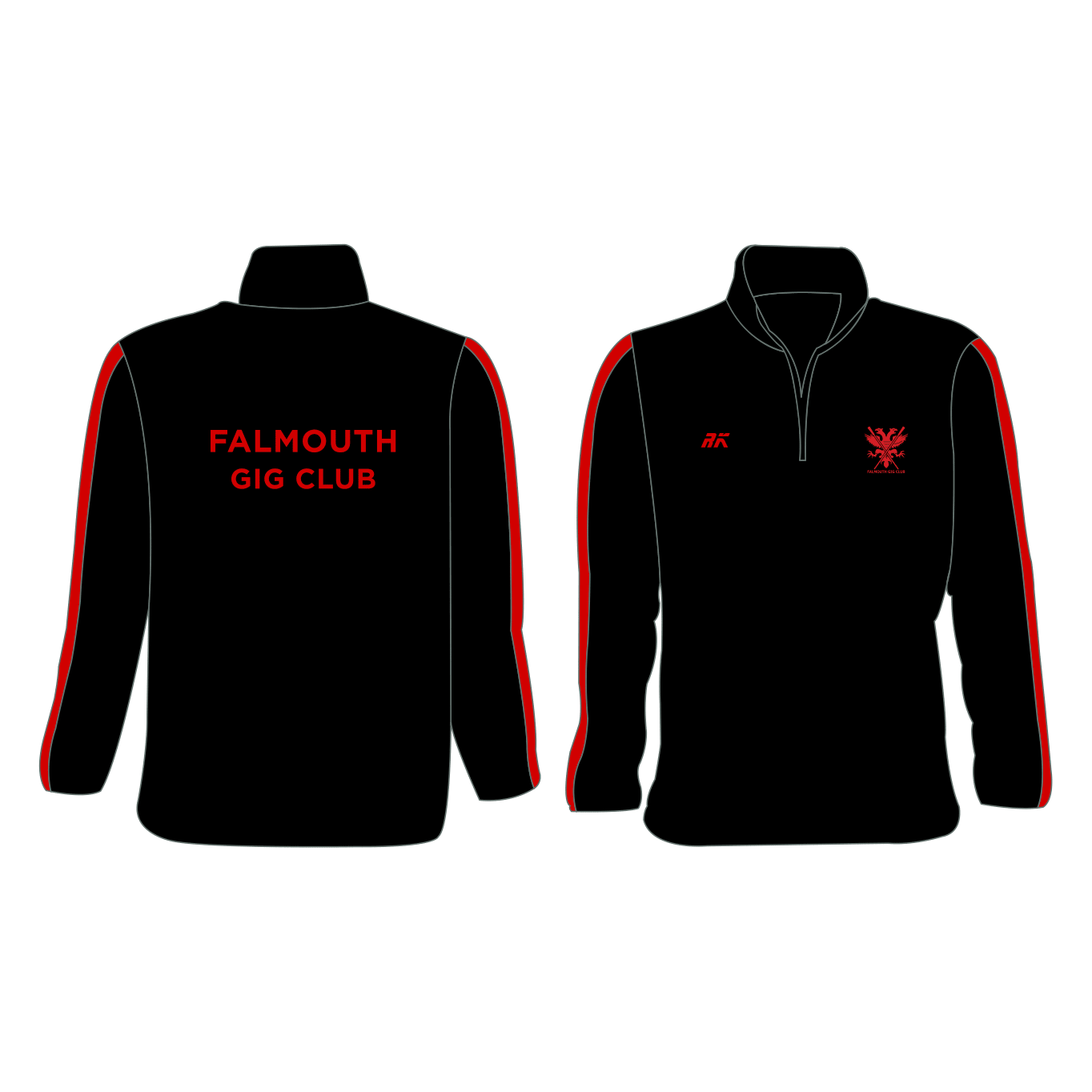 Falmouth Gig Club Q-Zip Fleece