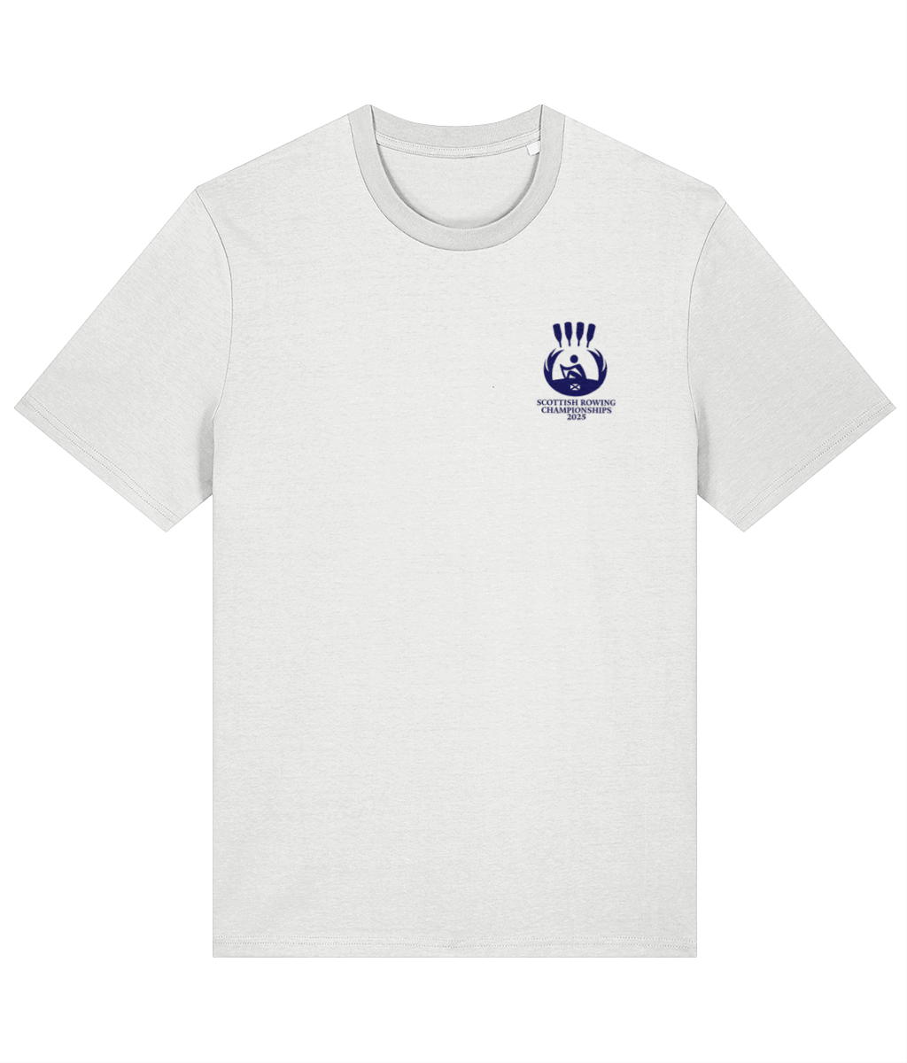 Scottish Champs White event tee short sleeve
