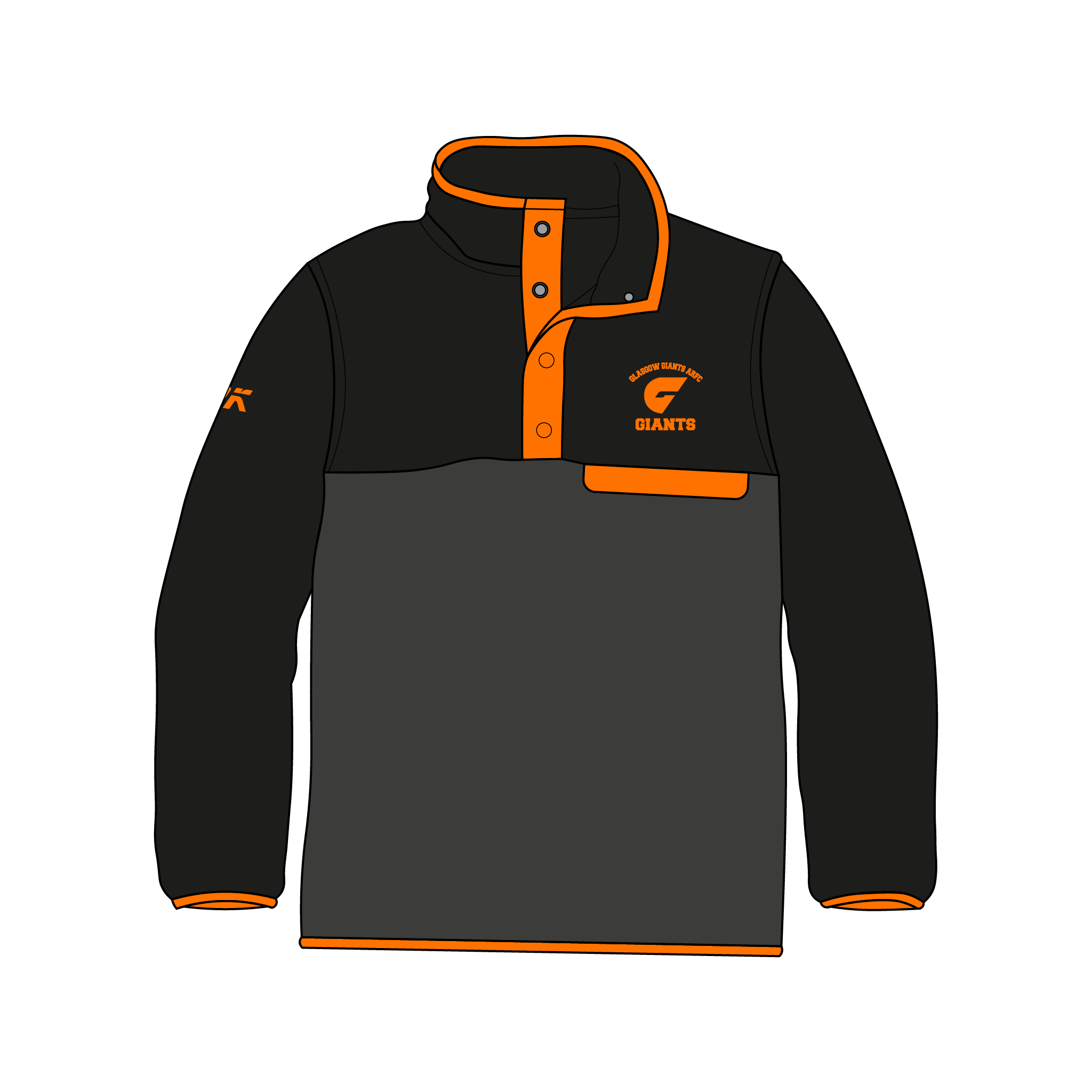 Glasgow Giants ARFC Pocket Fleece