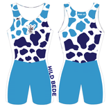 Hild Bede Light Blue Cow Print AIO
